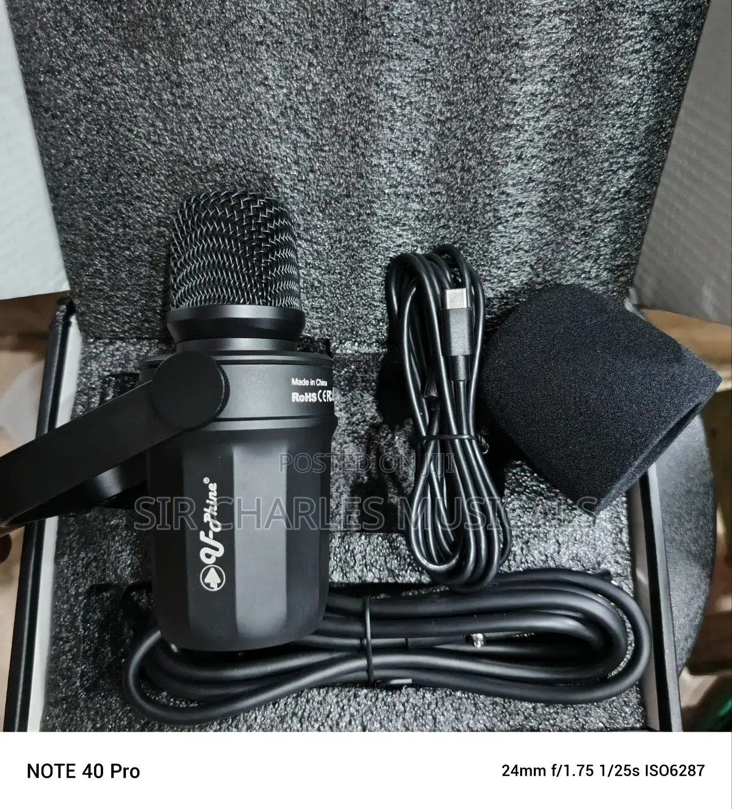U-Phine ZTT20 Quality USB and XLR Podcast Dynamic Microphone