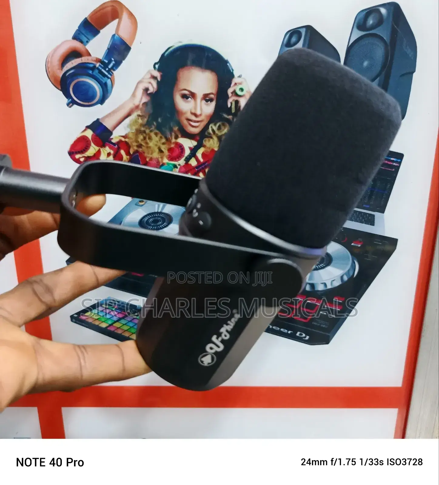 U-Phine ZTT20 Quality USB and XLR Podcast Dynamic Microphone