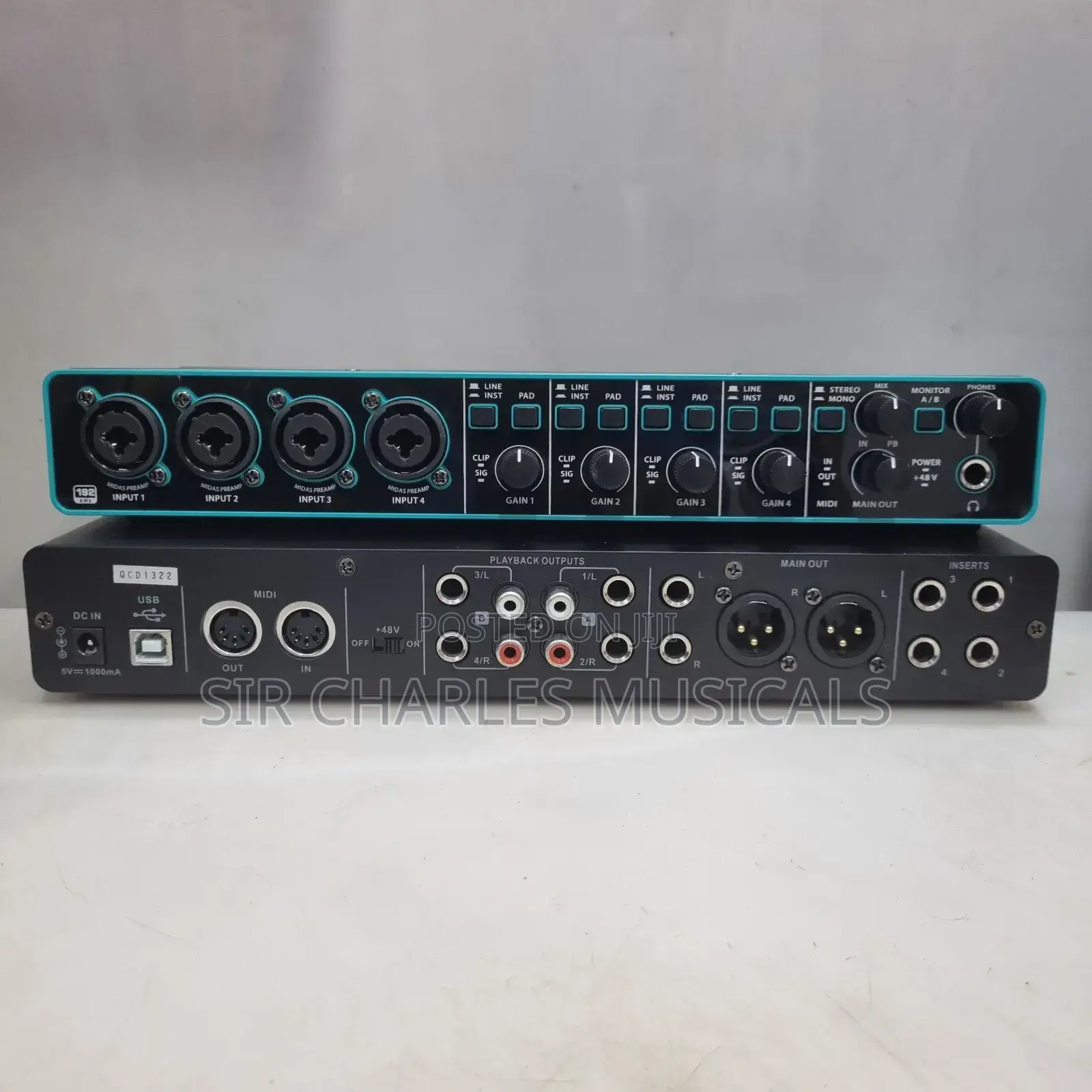 U-Phine 4i4 USB Audio / Mid Interface