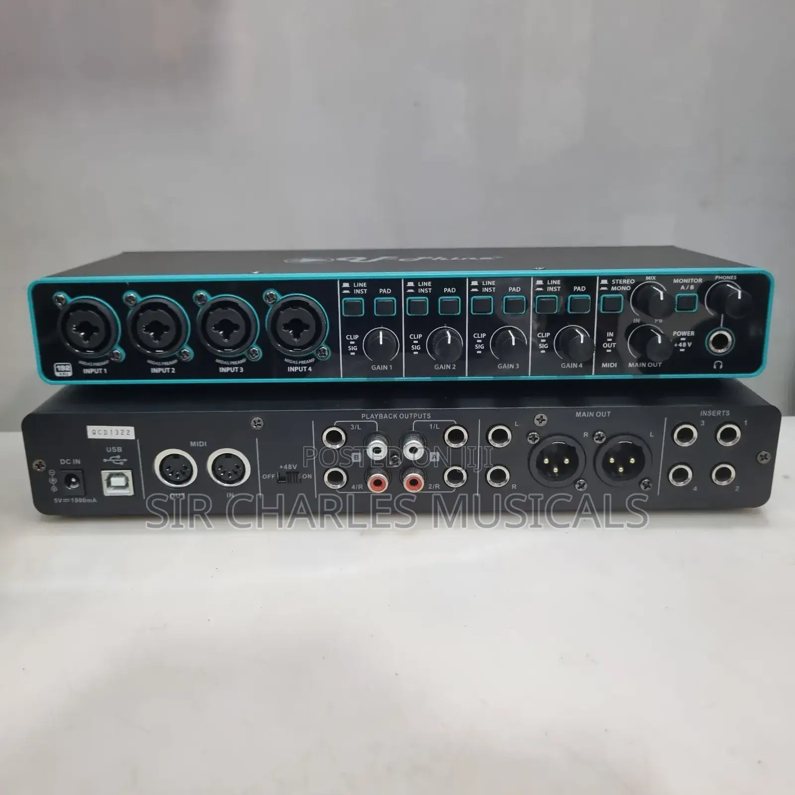 U-Phine 4i4 USB Audio / Mid Interface