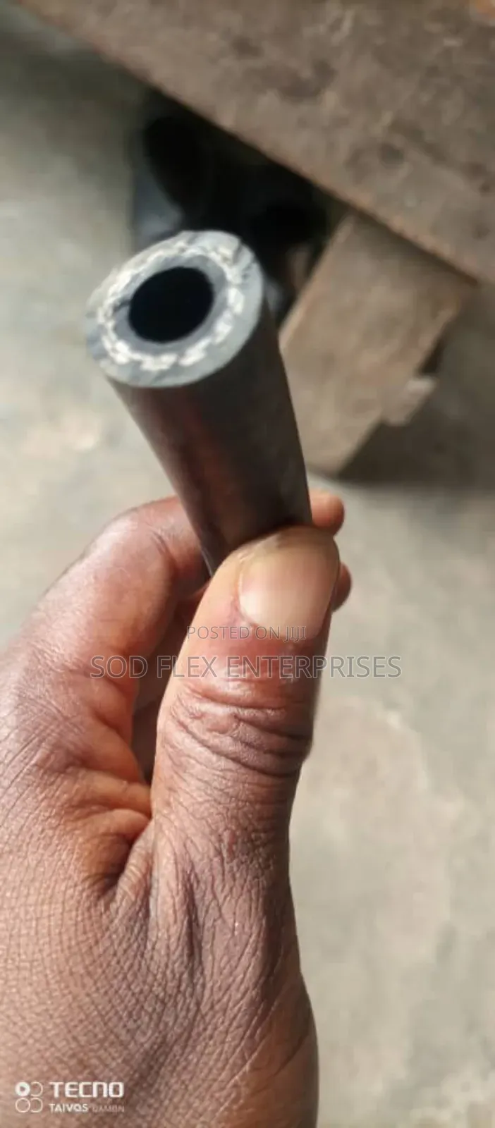 1⁄2" 13mm Rubber Fuel Hose 300 Psi 20bar