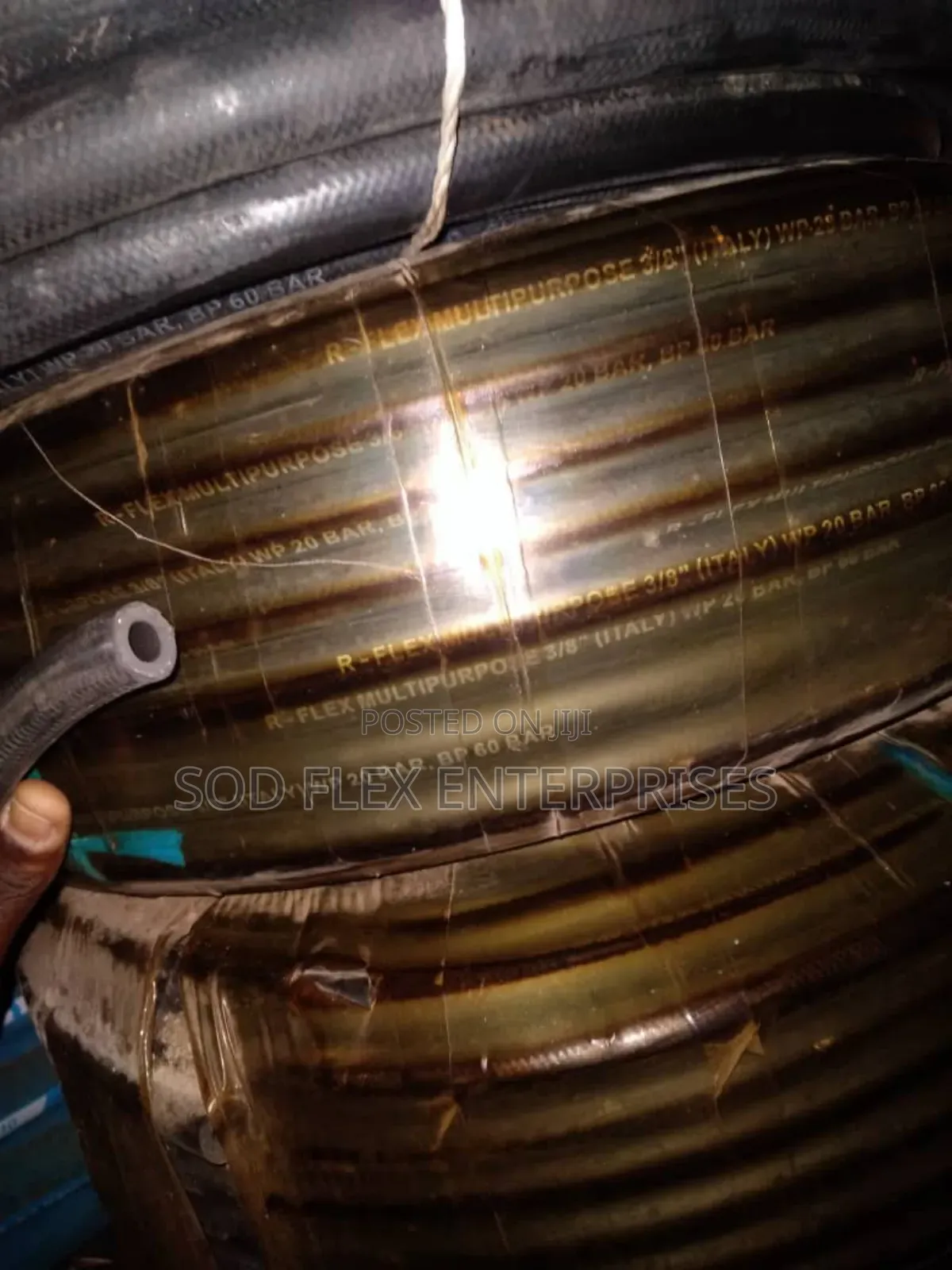 1⁄2" 13mm Rubber Fuel Hose 300 Psi 20bar