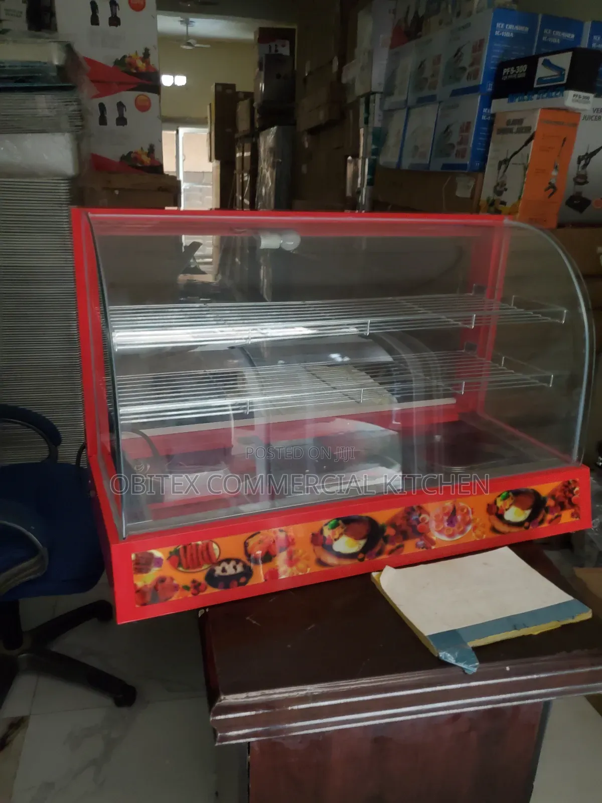Commercial 3plates Snacks Display Warmer Available for Sales