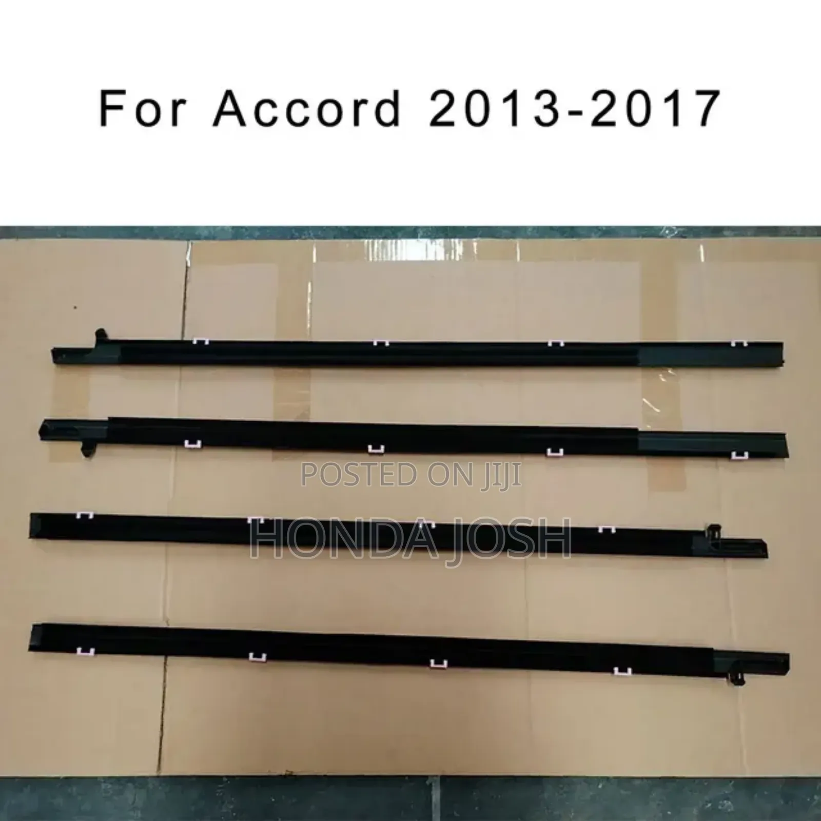 Door Rubber Glass Crome 2013/2017 Honda Accord