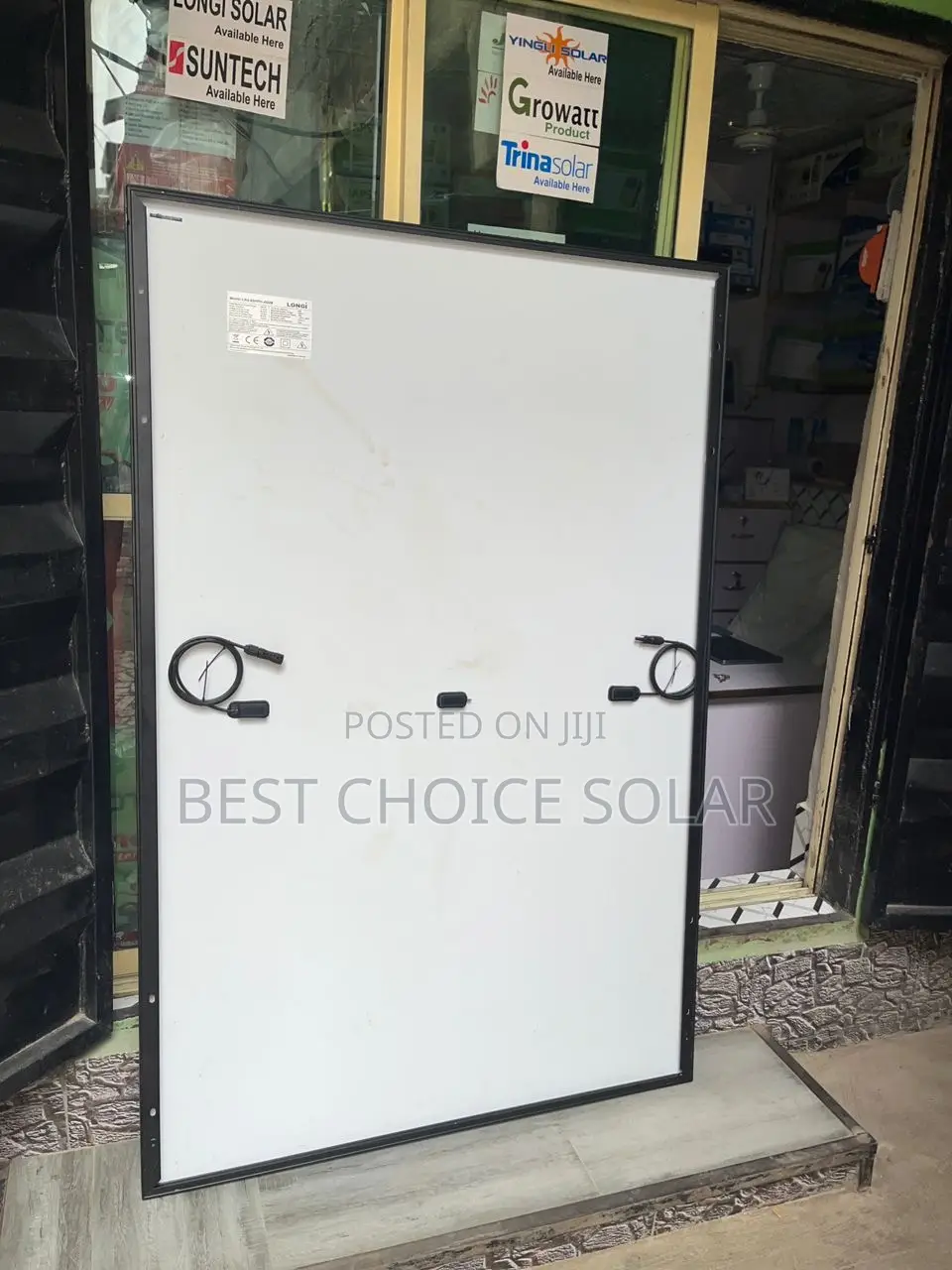 550w 24v Solar Panel Halfcut Black