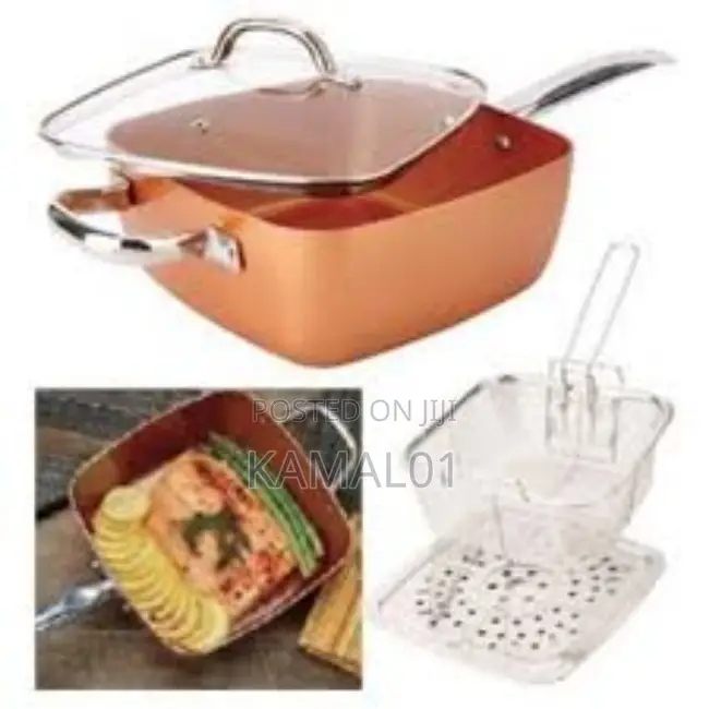 Copper Pan 11.5 With Grill