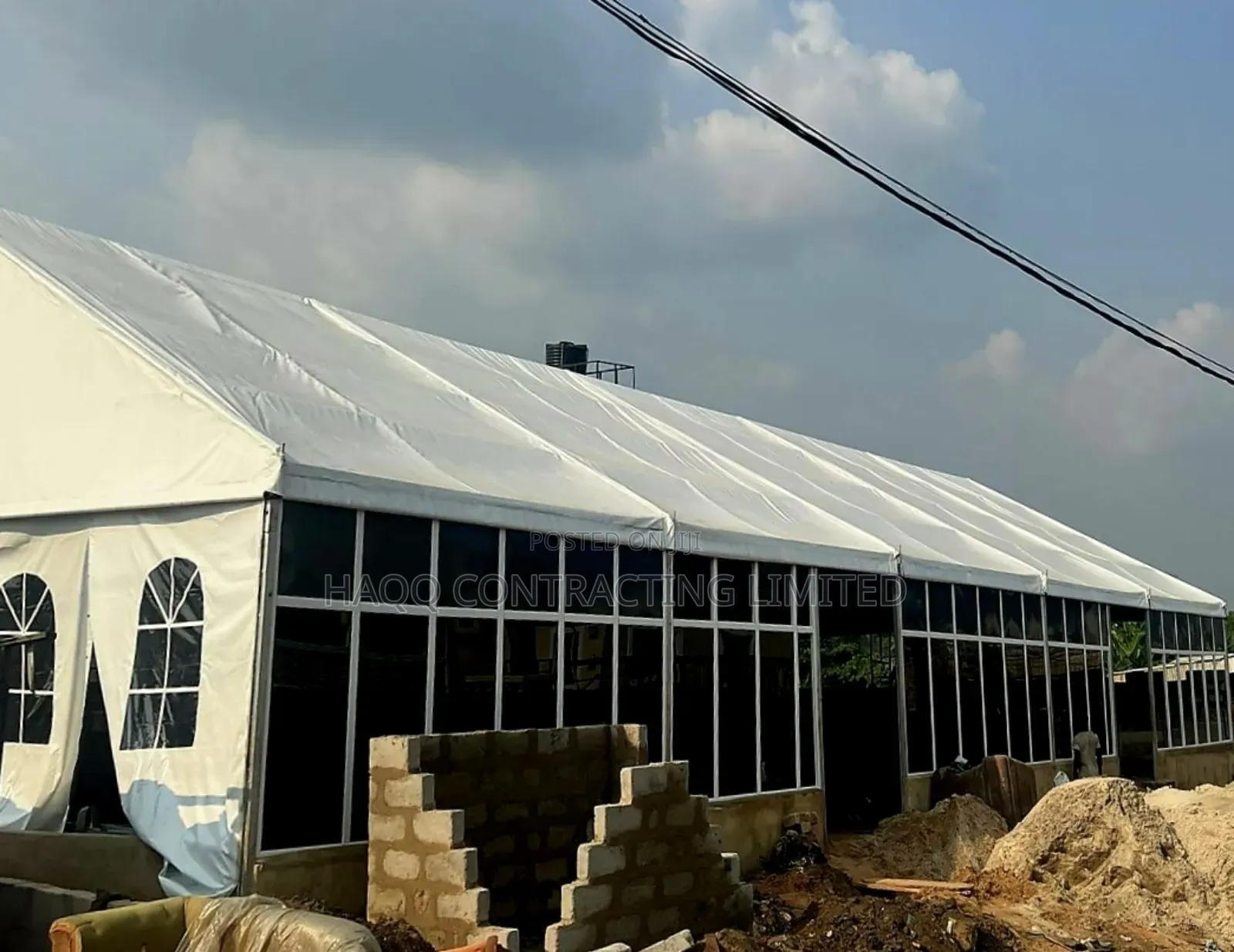 Price of Locally Made Marquee Tent in Nigeria