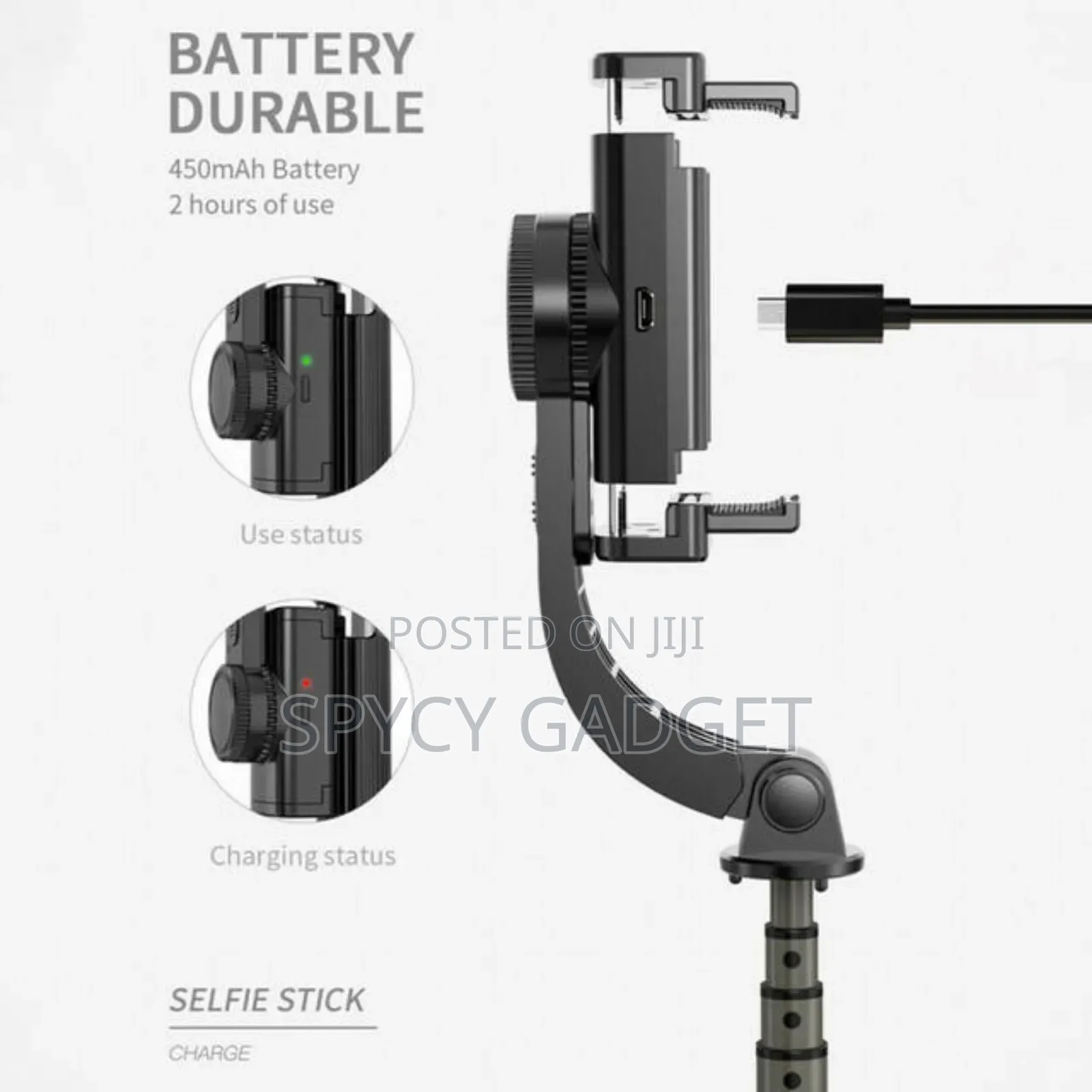 Smart Handheld Selfie Stick Tripod Gimbal Stabilizer