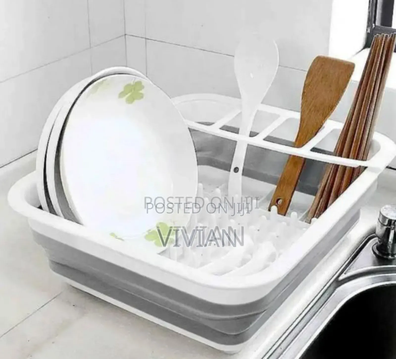 Multifunctional Plate Rack And Drainer