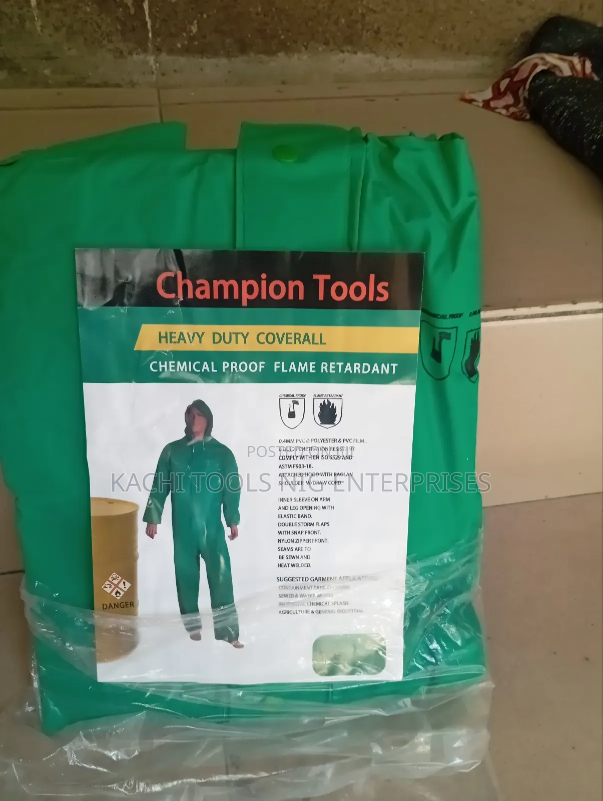 Gown Chemical Coverall