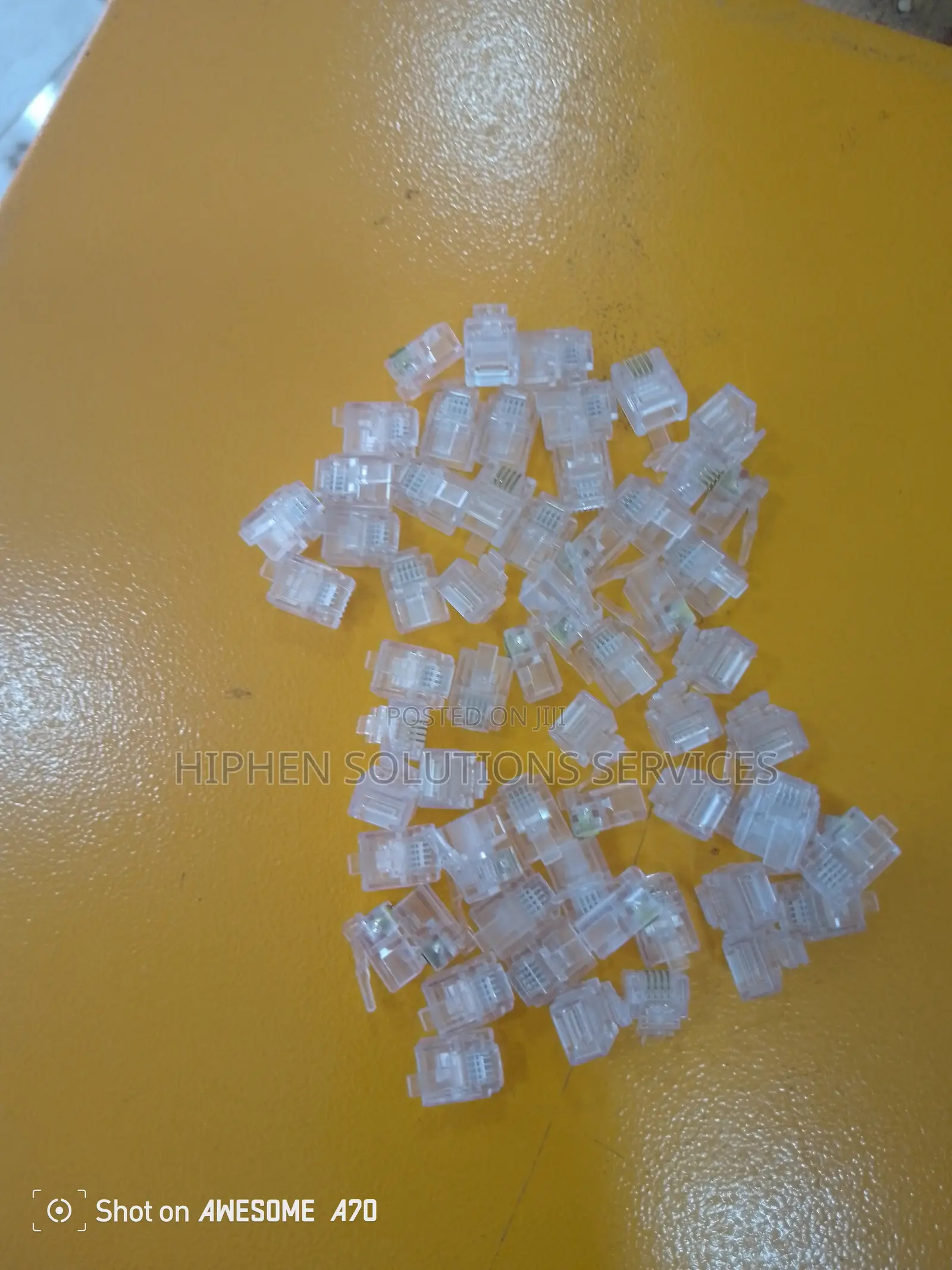 Plastic Transparent Rj 11 Connectors