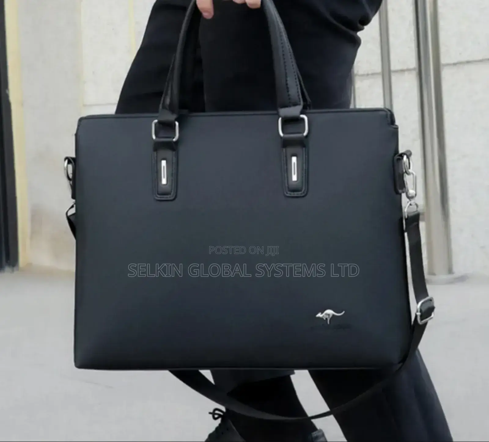 Luxury Designer Leather Business Handbag Laptop Bag