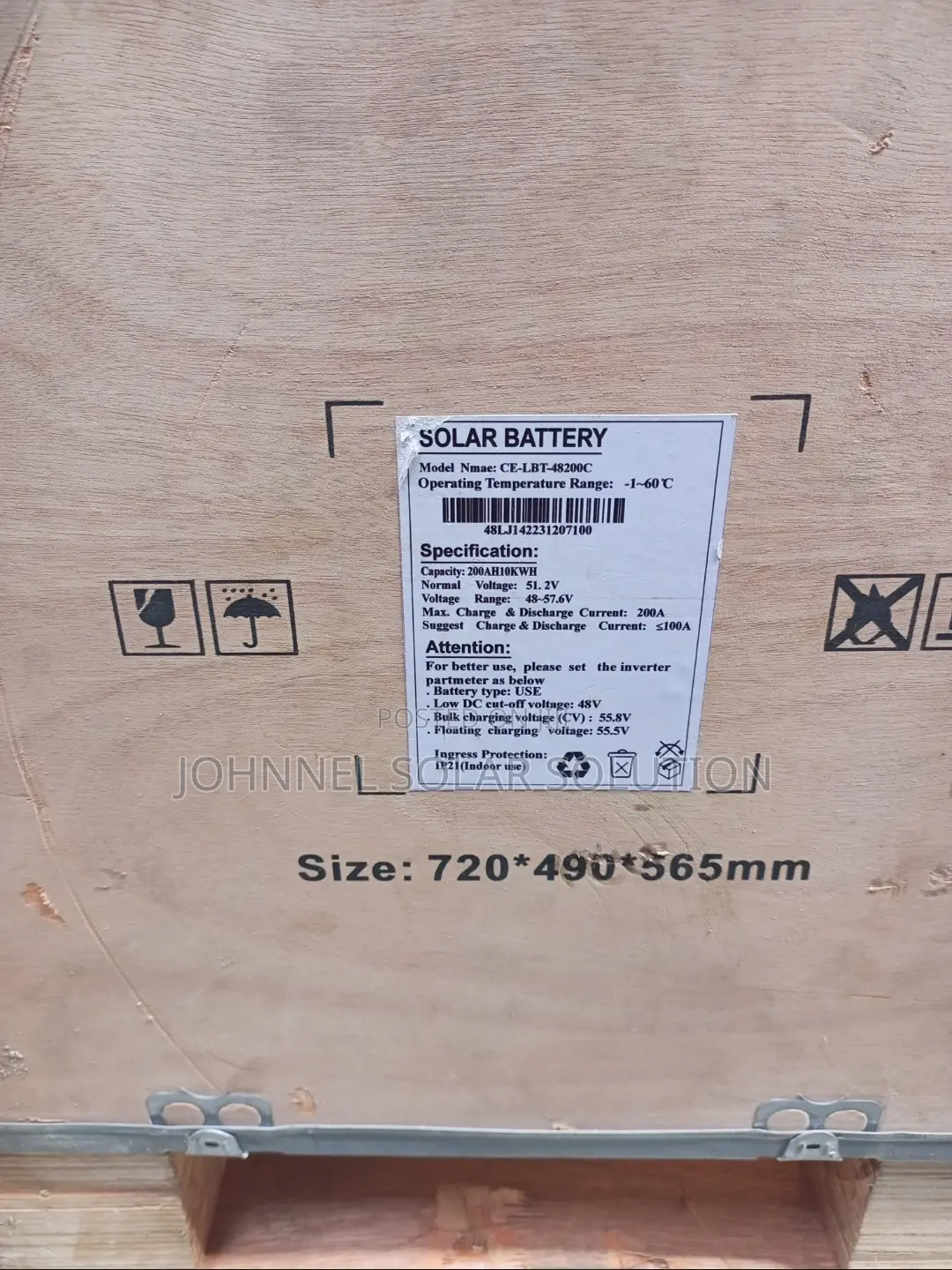 10kwh 51.2volts Cworth Energy Lithium Ion Battery