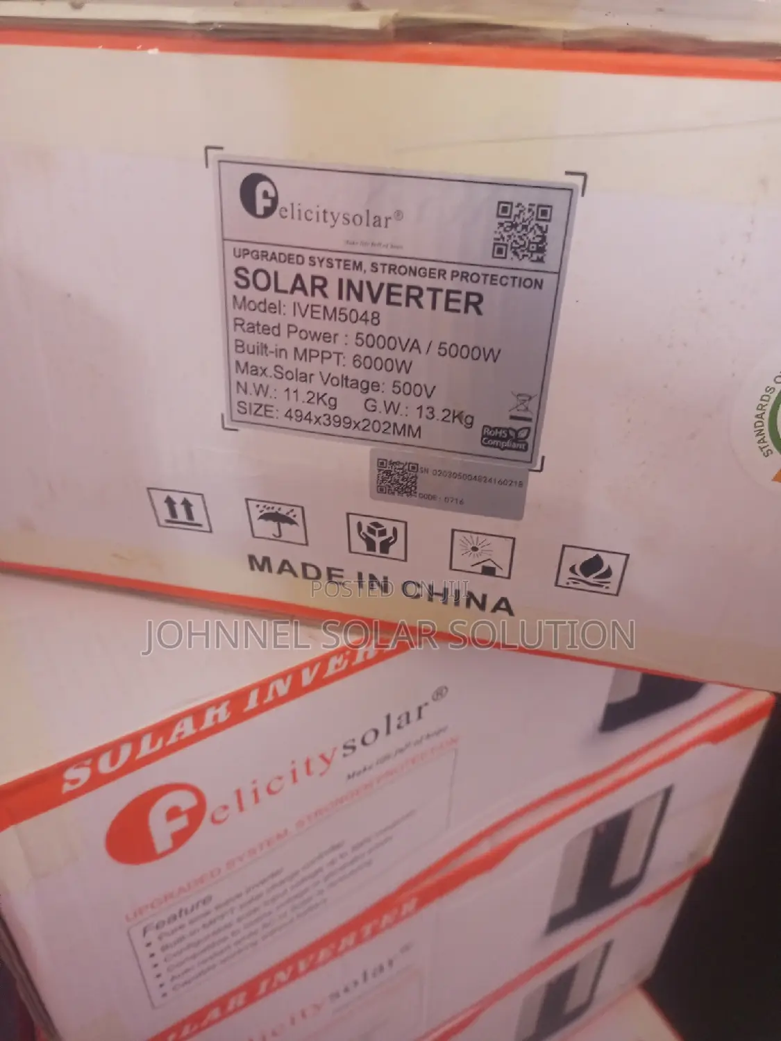 5kva 48v Felicity Solar Hybrid Inverter