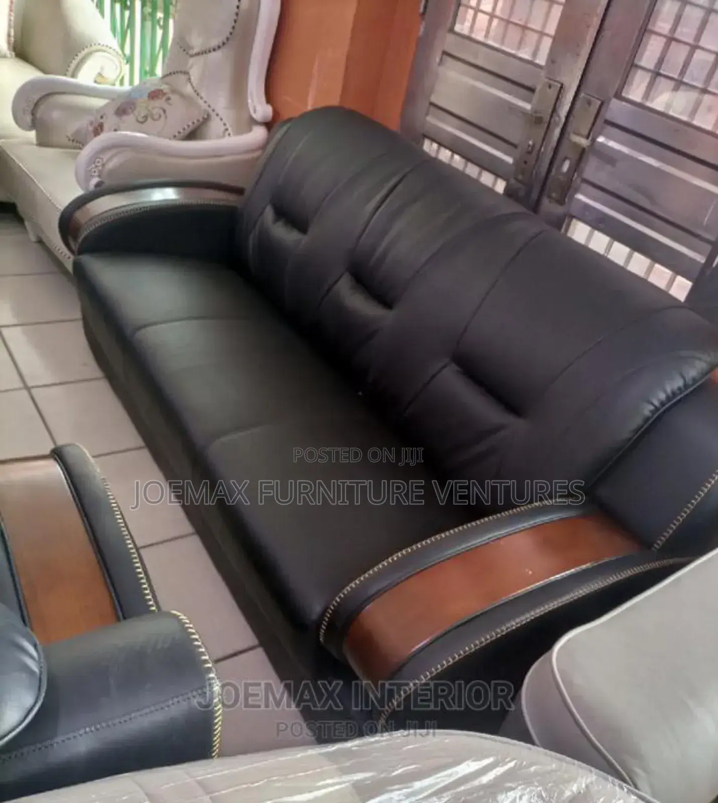 Modern 7 Seater Living Room Living Leather Sofa Imported.