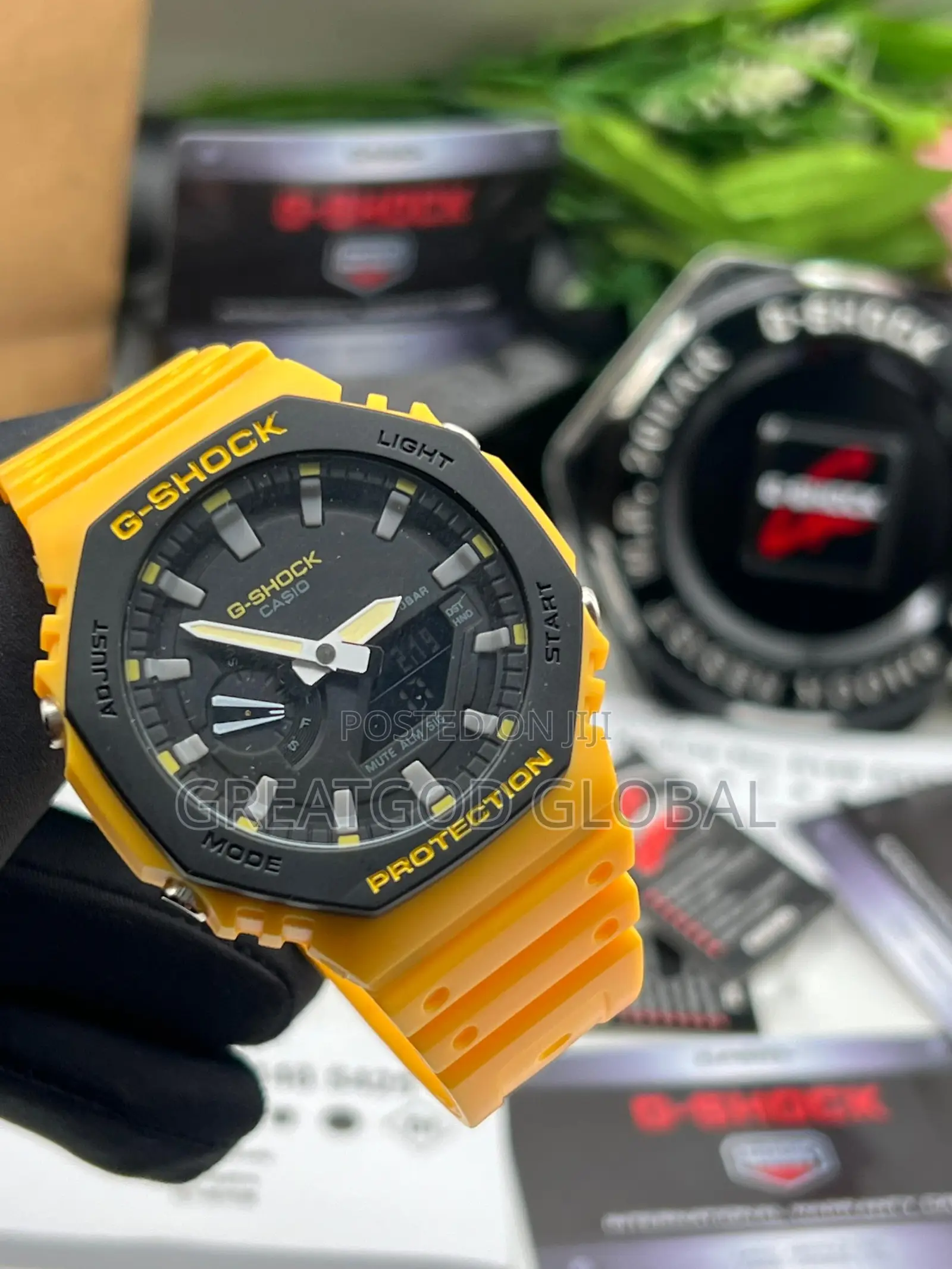 Original G-Shock Rubber Strap Wrist Watches Double Time