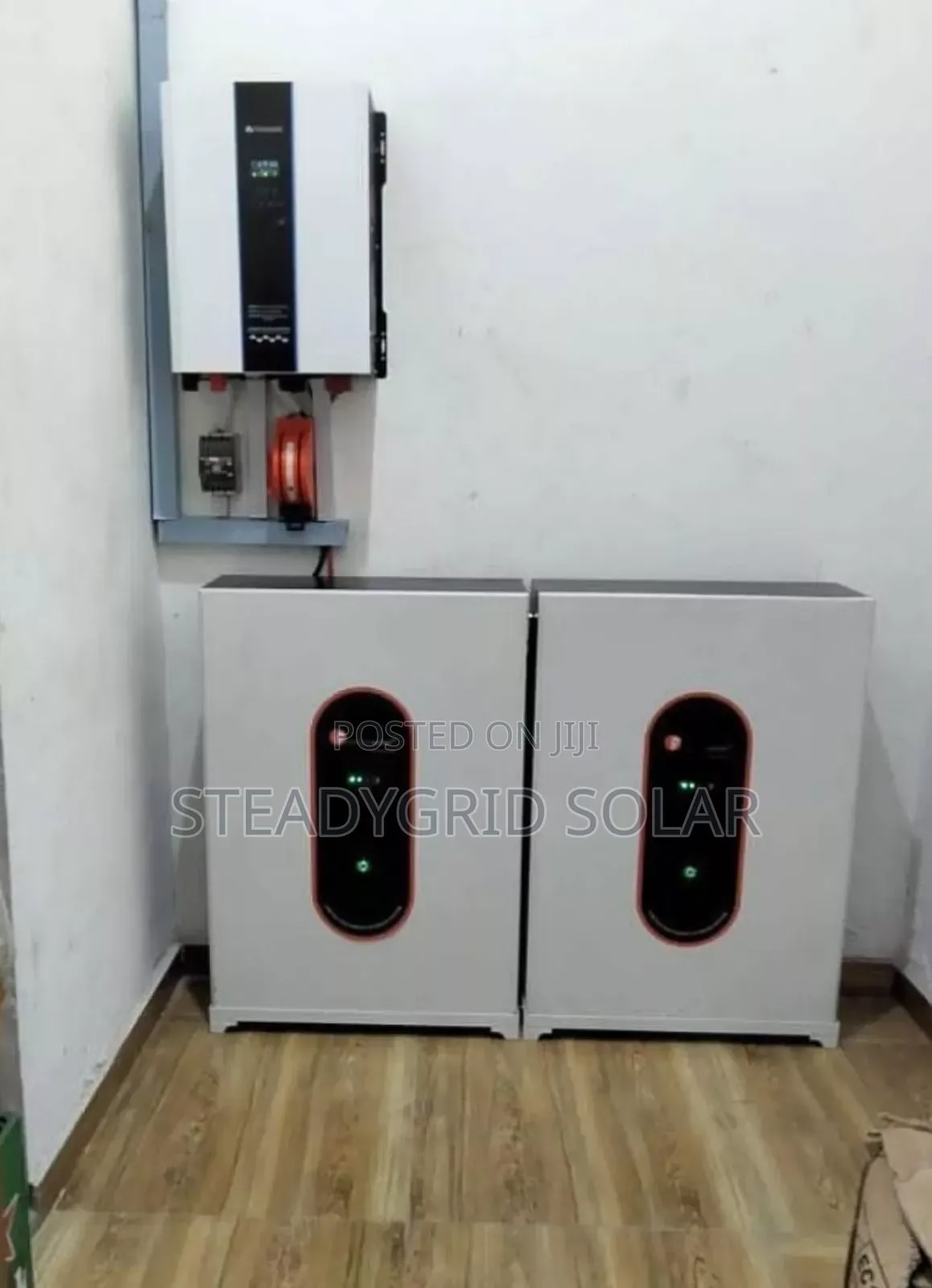 10kva/458v/20kwh Solar Powered Inverter Installation