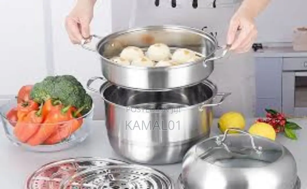 Stainless Steel 2 in 1 Pot