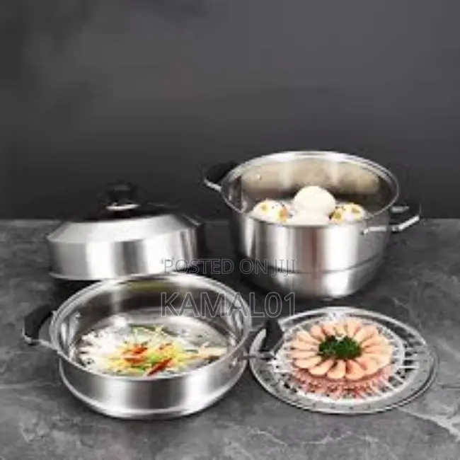 Stainless Steel 2 in 1 Pot