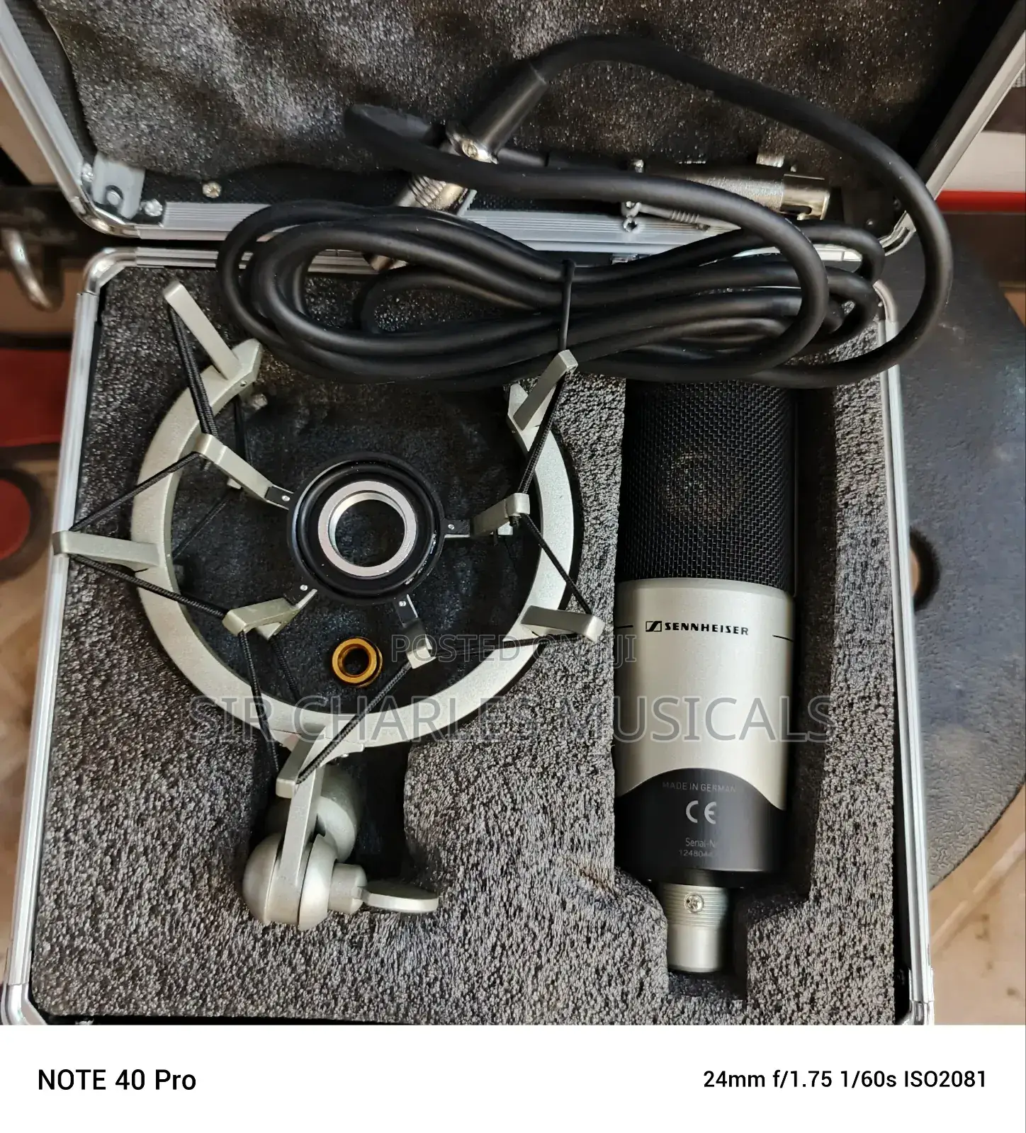 Sennheiser Mk4 Condenser Microphone