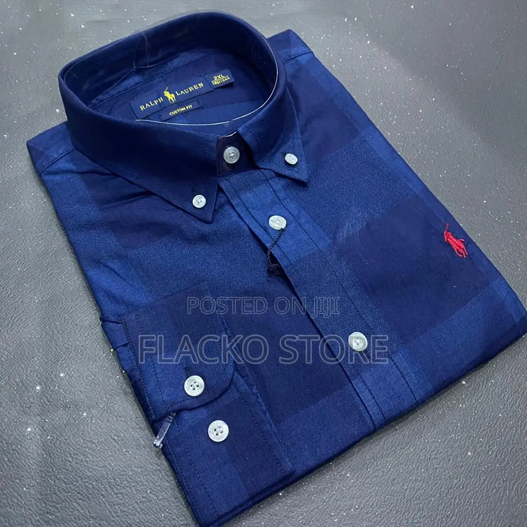 Original Polo Ralph Lauren Checkered Custom Fit Shirts