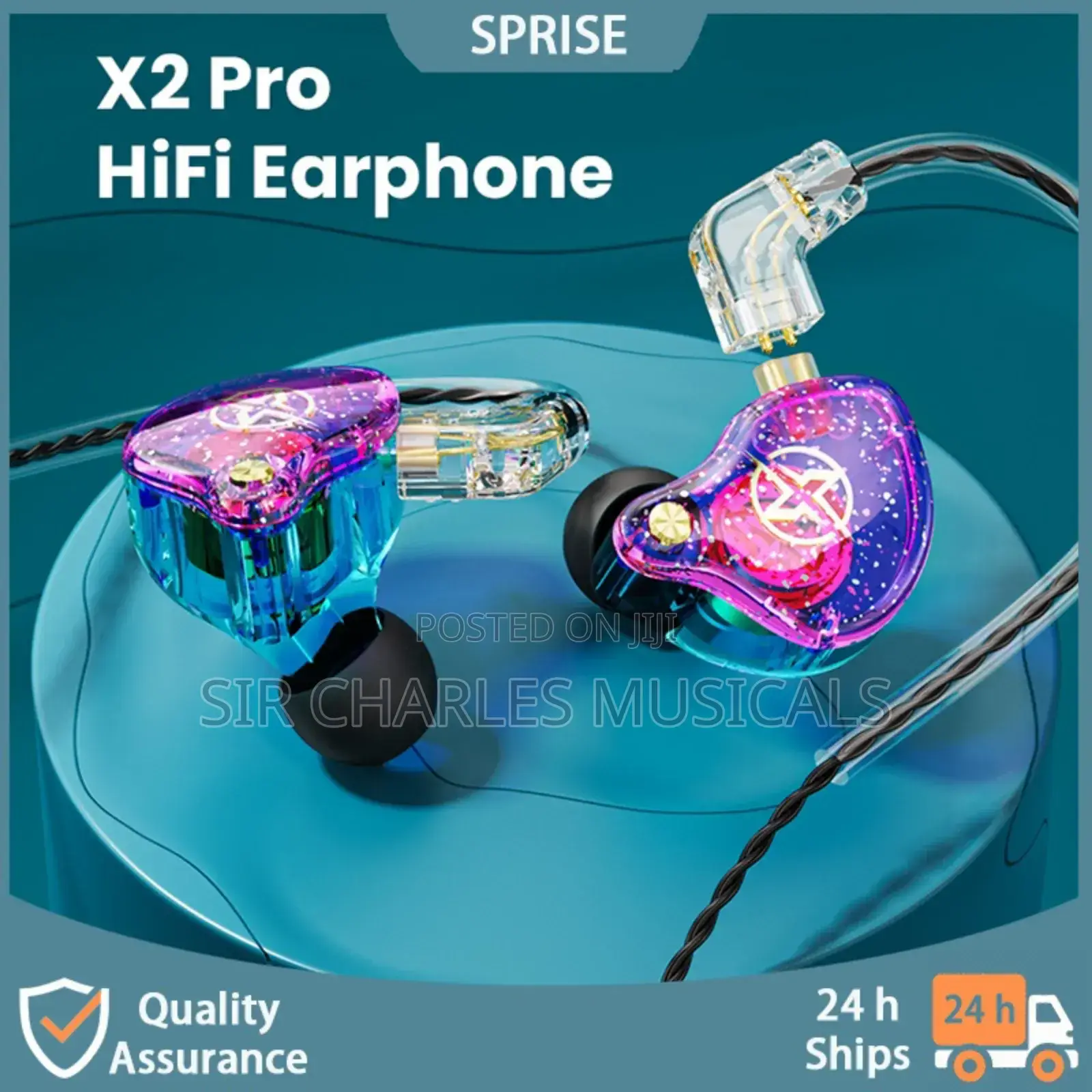 X2 PRO Double Bass In Ear Monitor