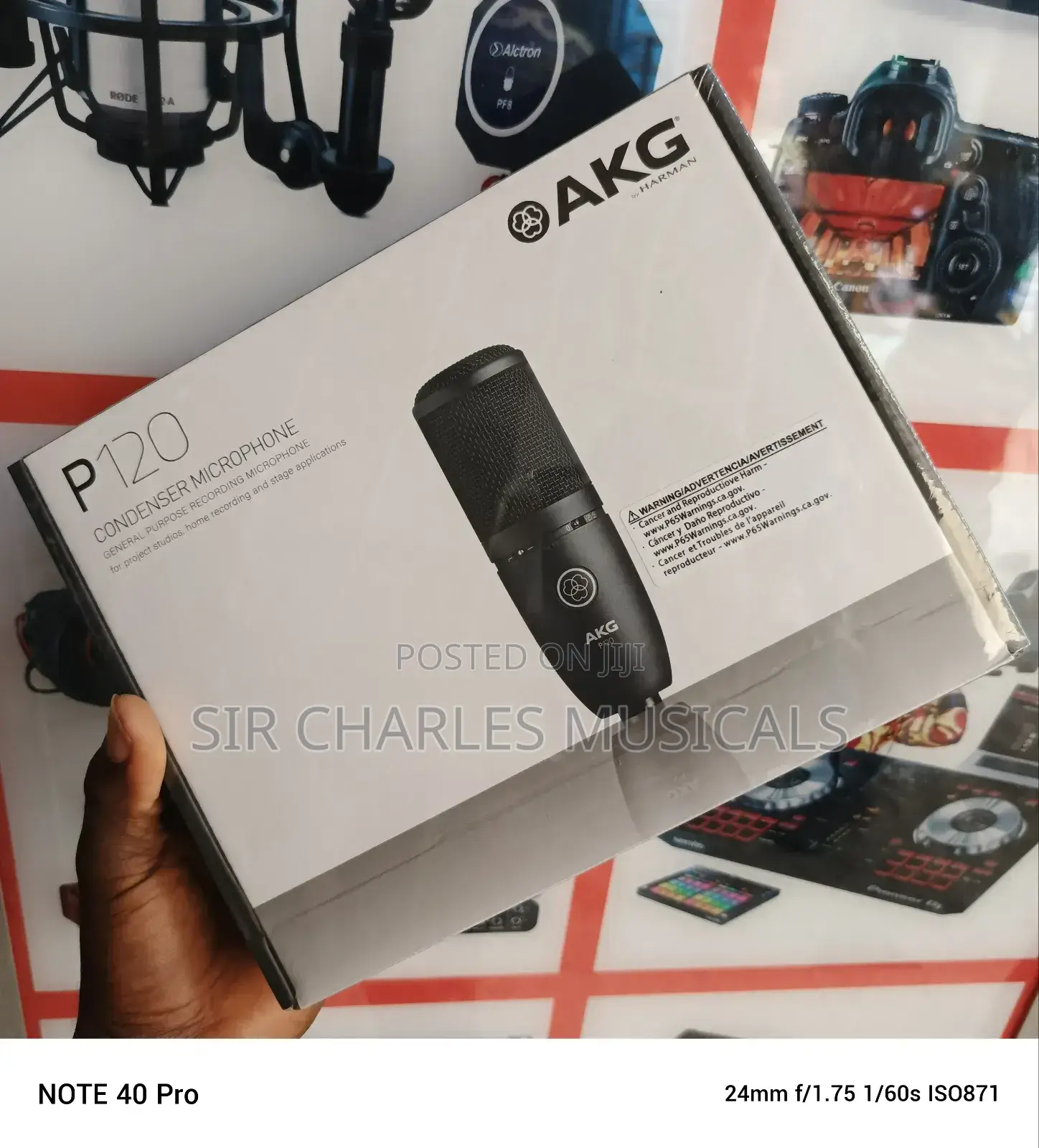 Akg P120 Original Condenser Microphone