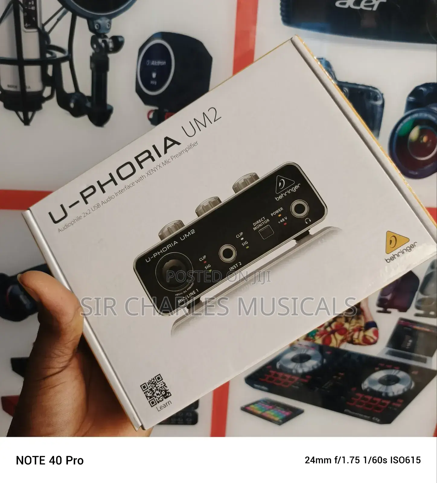 U-Phoria UM2 Behringa Audio Interface
