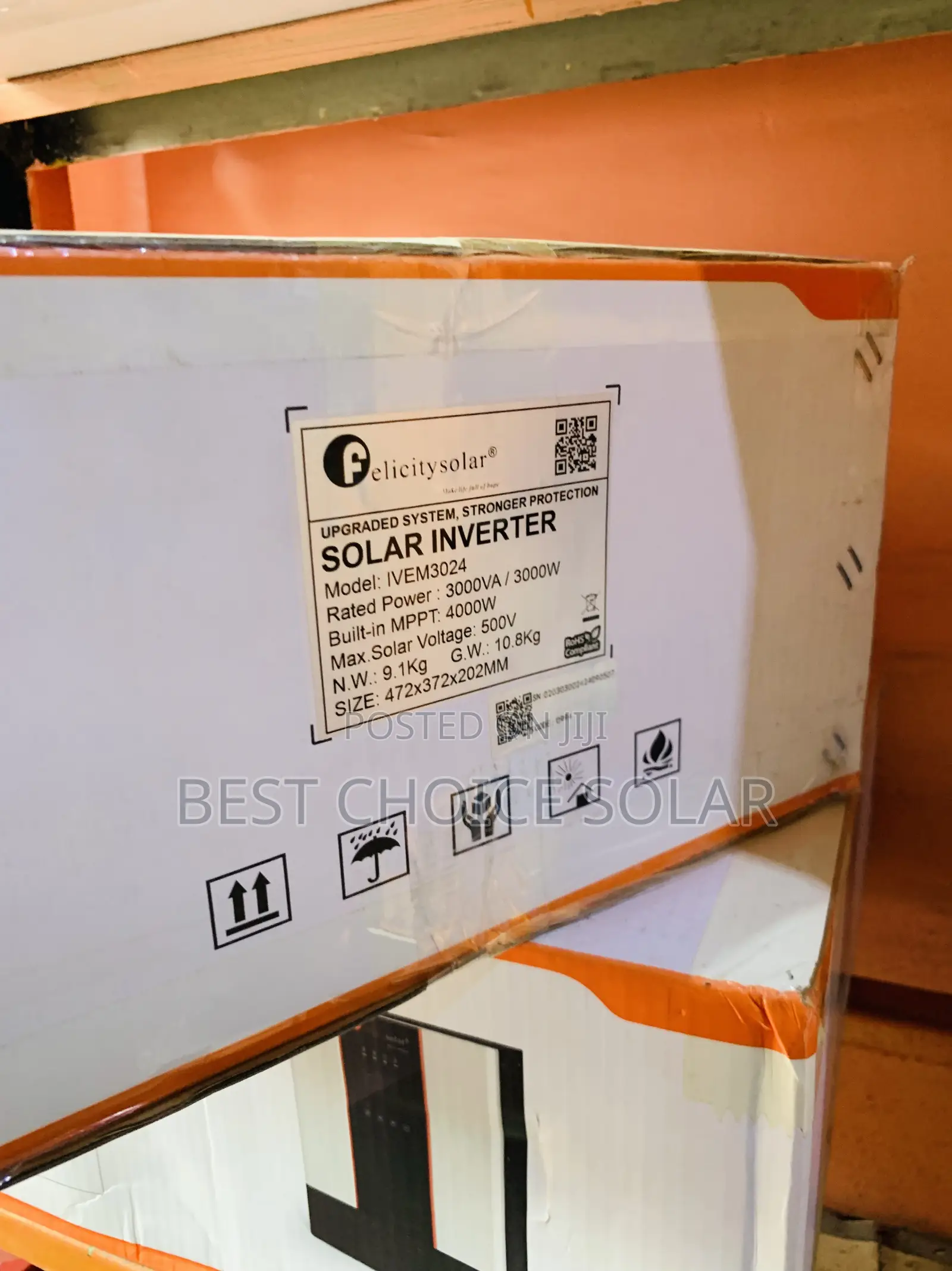 3kva24v Hybrid Felicity Solar Inverter
