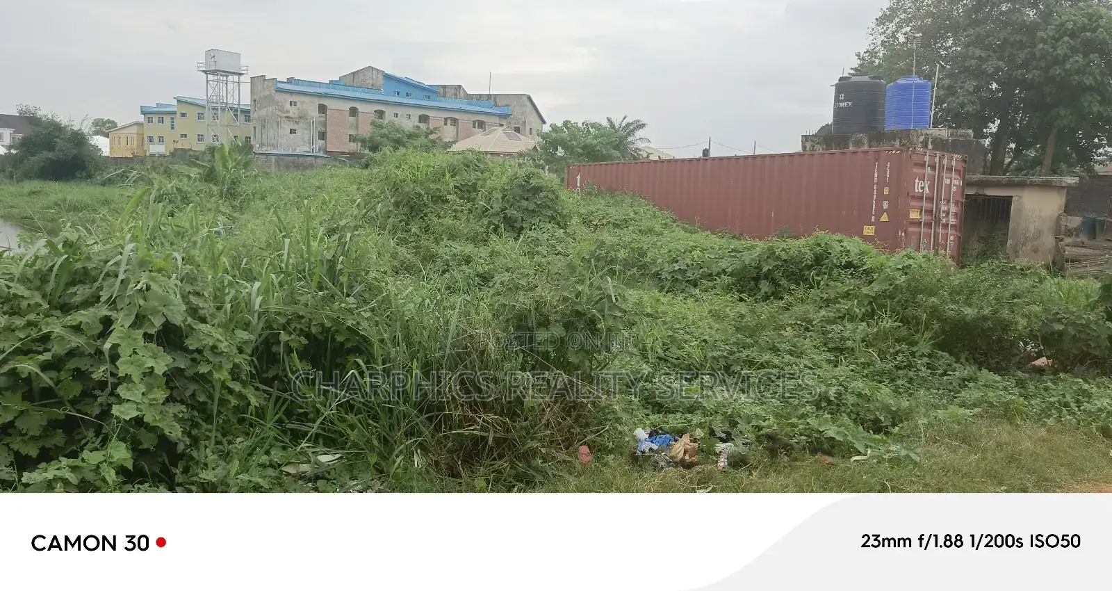 1 Acre Of Empty Land Fenced And Gated Facing Ago Palace Way