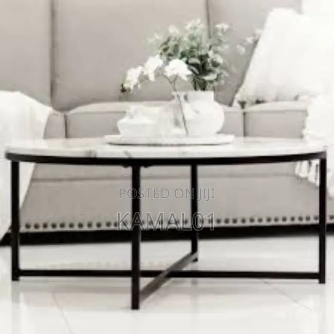 Faux Mable Center Table