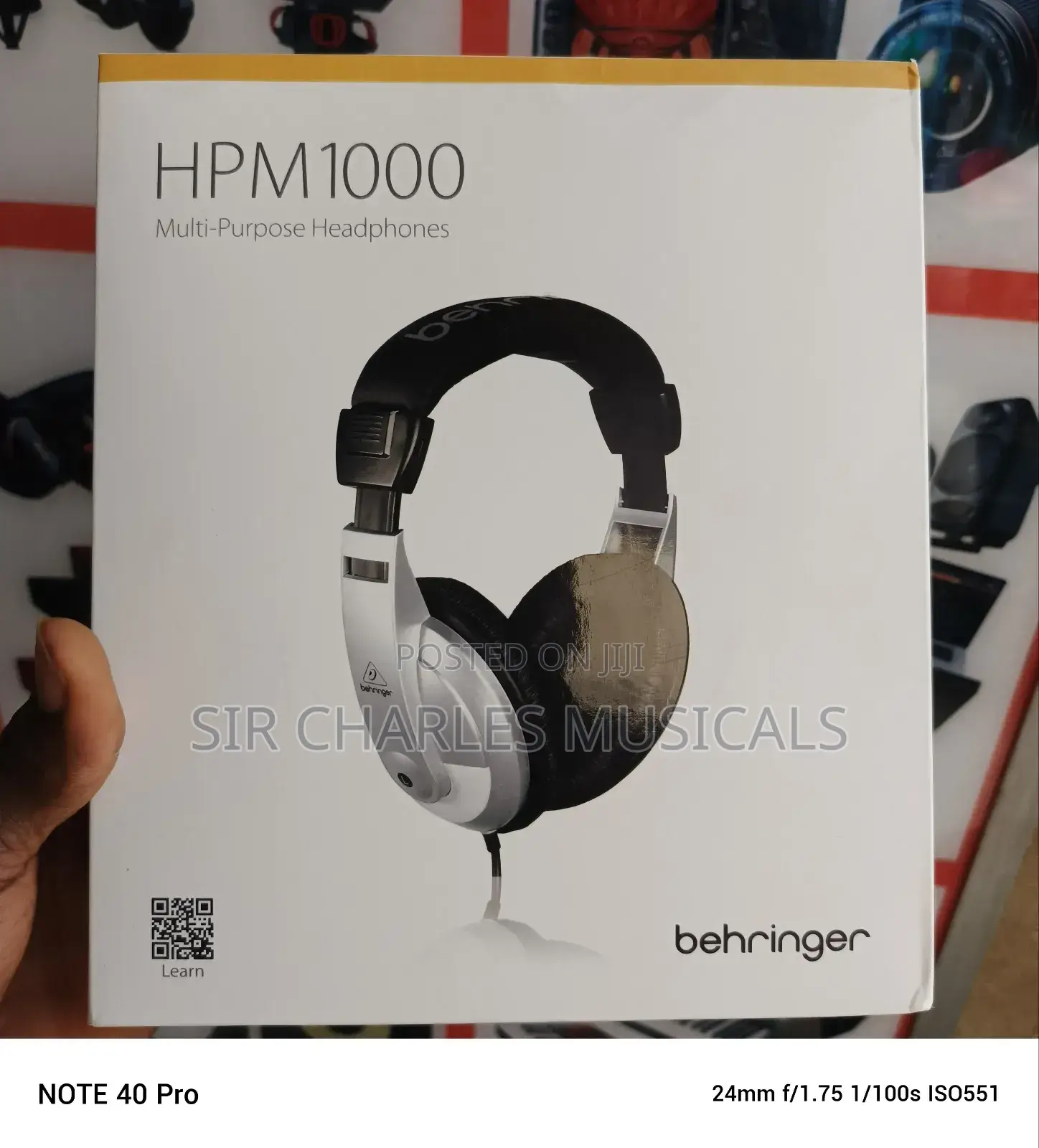 HPM1000 Behringa Studio Headphone