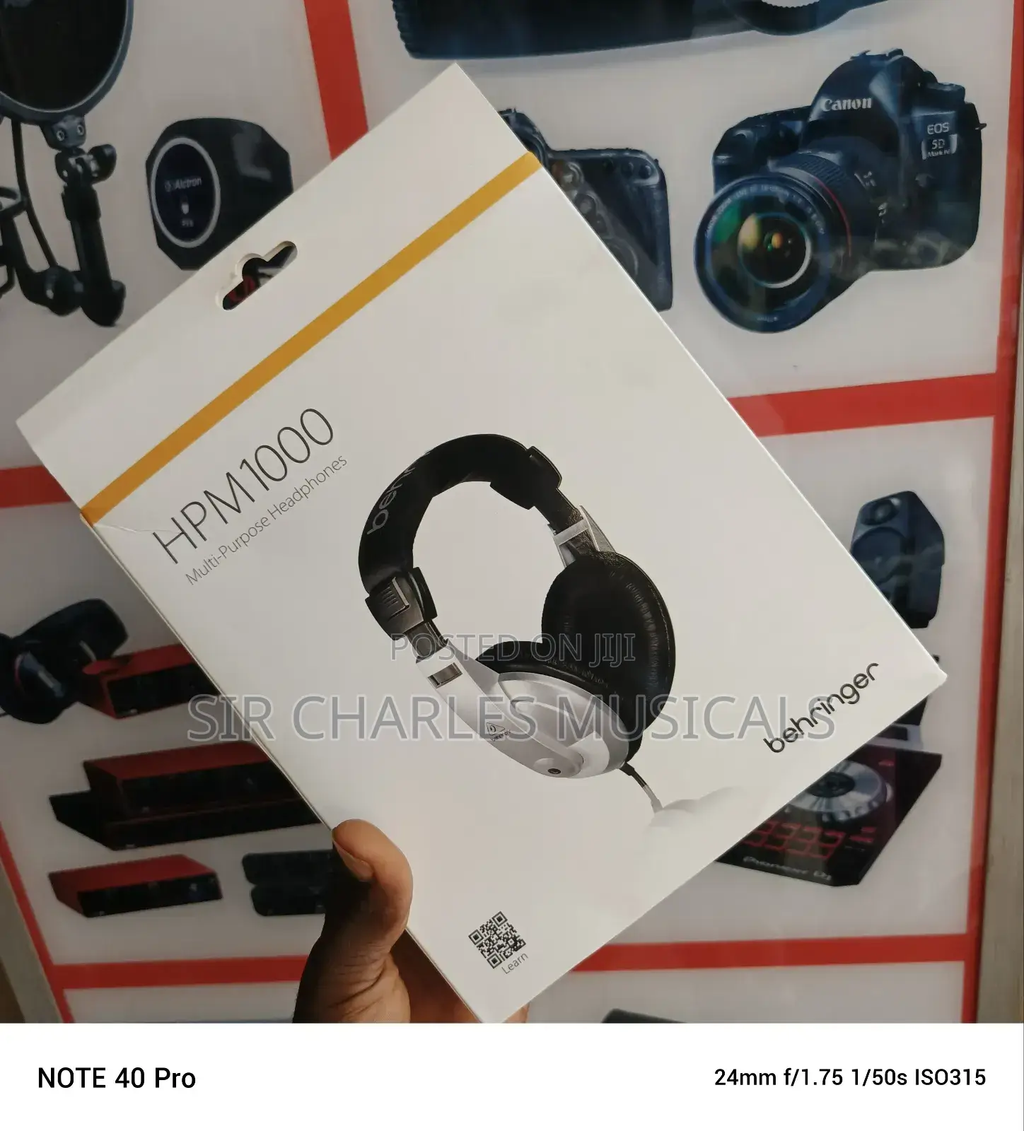 HPM1000 Behringa Studio Headphone