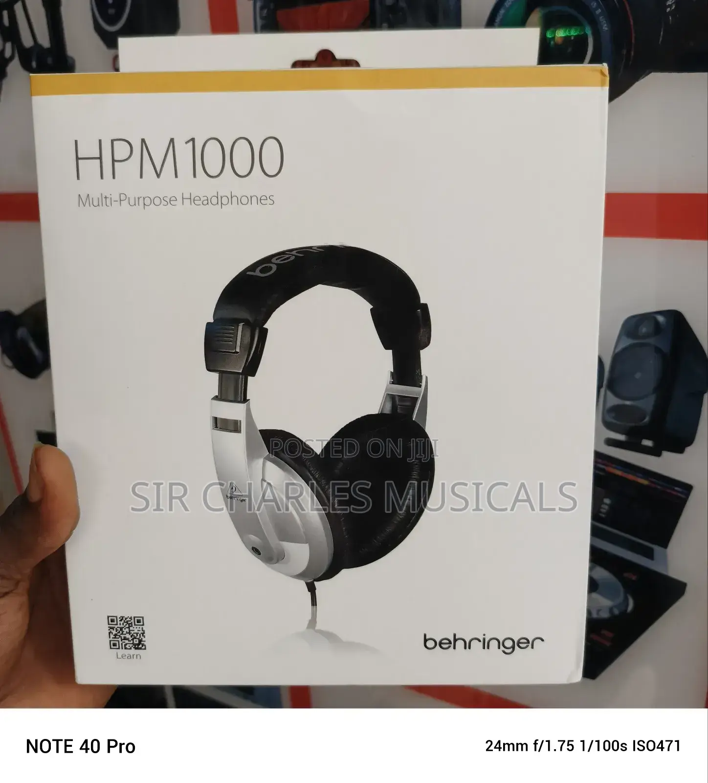HPM1000 Behringa Studio Headphone