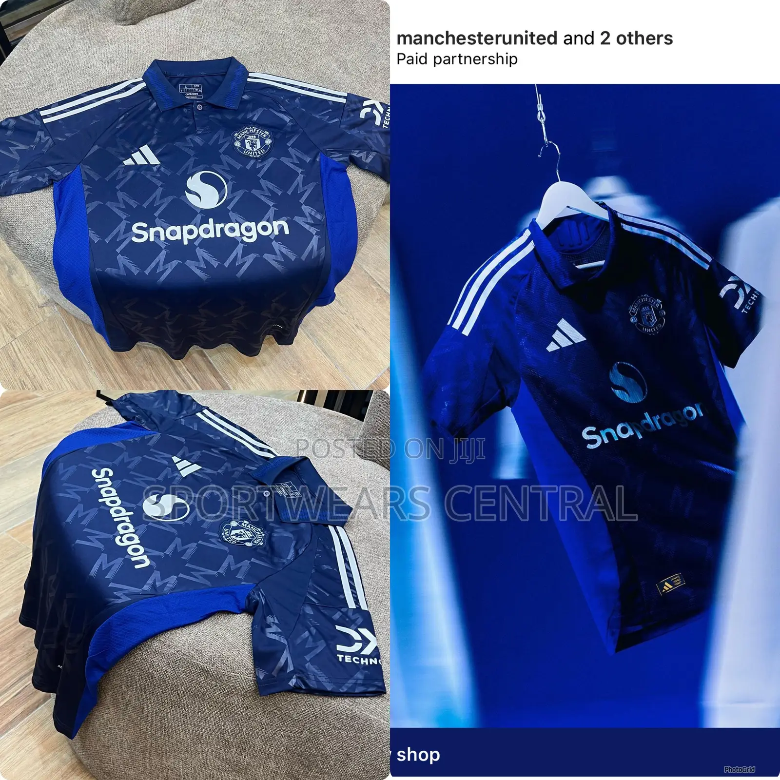 Original Manchester United 2024/2025 Away JERSEY