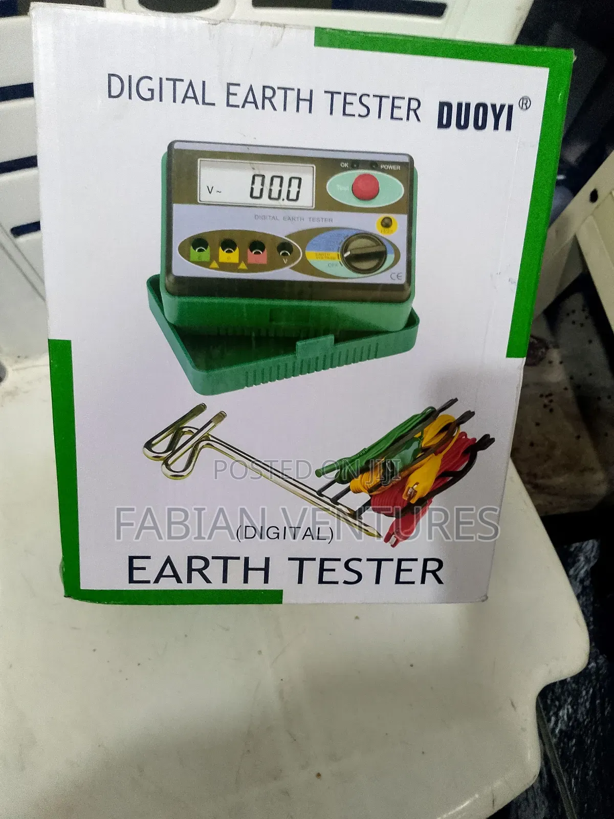 Digital Resistance Tester Earth Meter