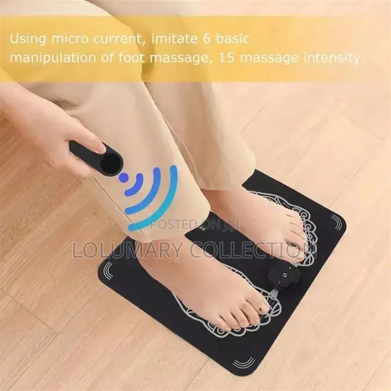 Ems Foot Massager Mat Electric Leg Relaxation Machine"