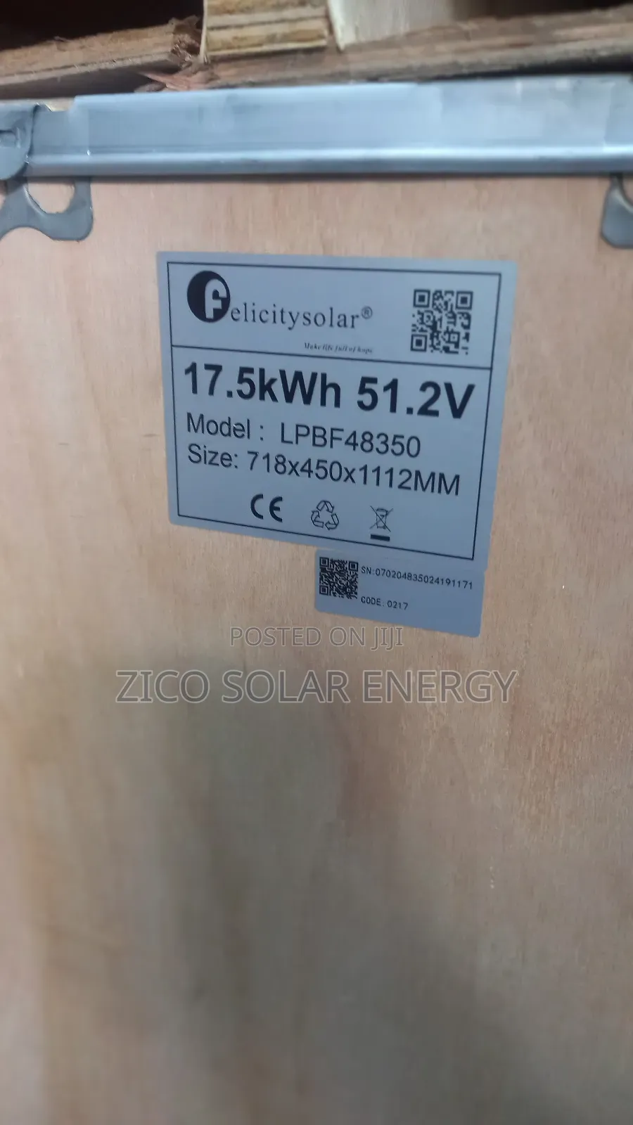 17kwh Lithium Battery