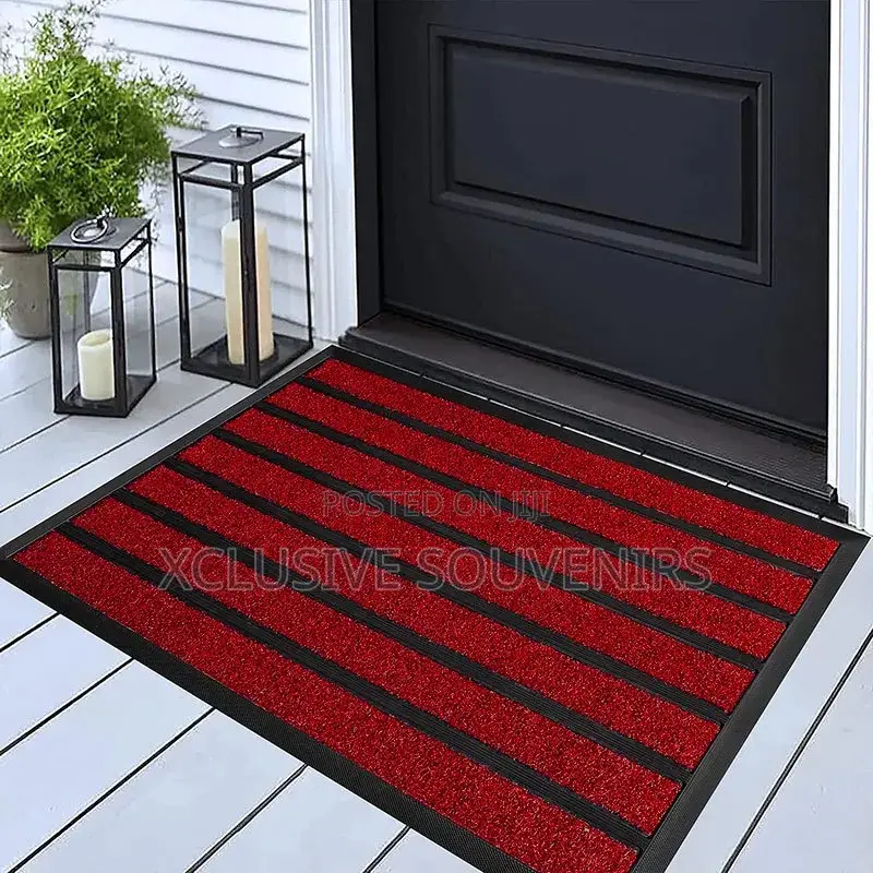Large Eco-Friendly Waterproof Outdoor Rubber Doormat