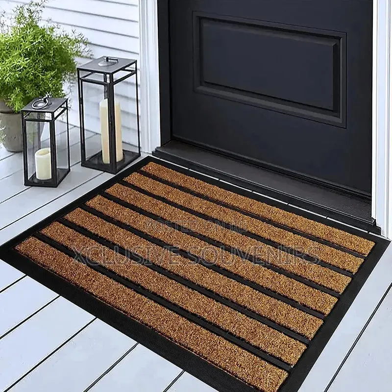 Large Eco-Friendly Waterproof Outdoor Rubber Doormat