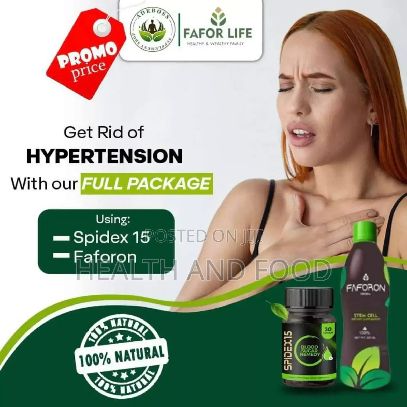 Treat Hypertension With Faforlife Products
