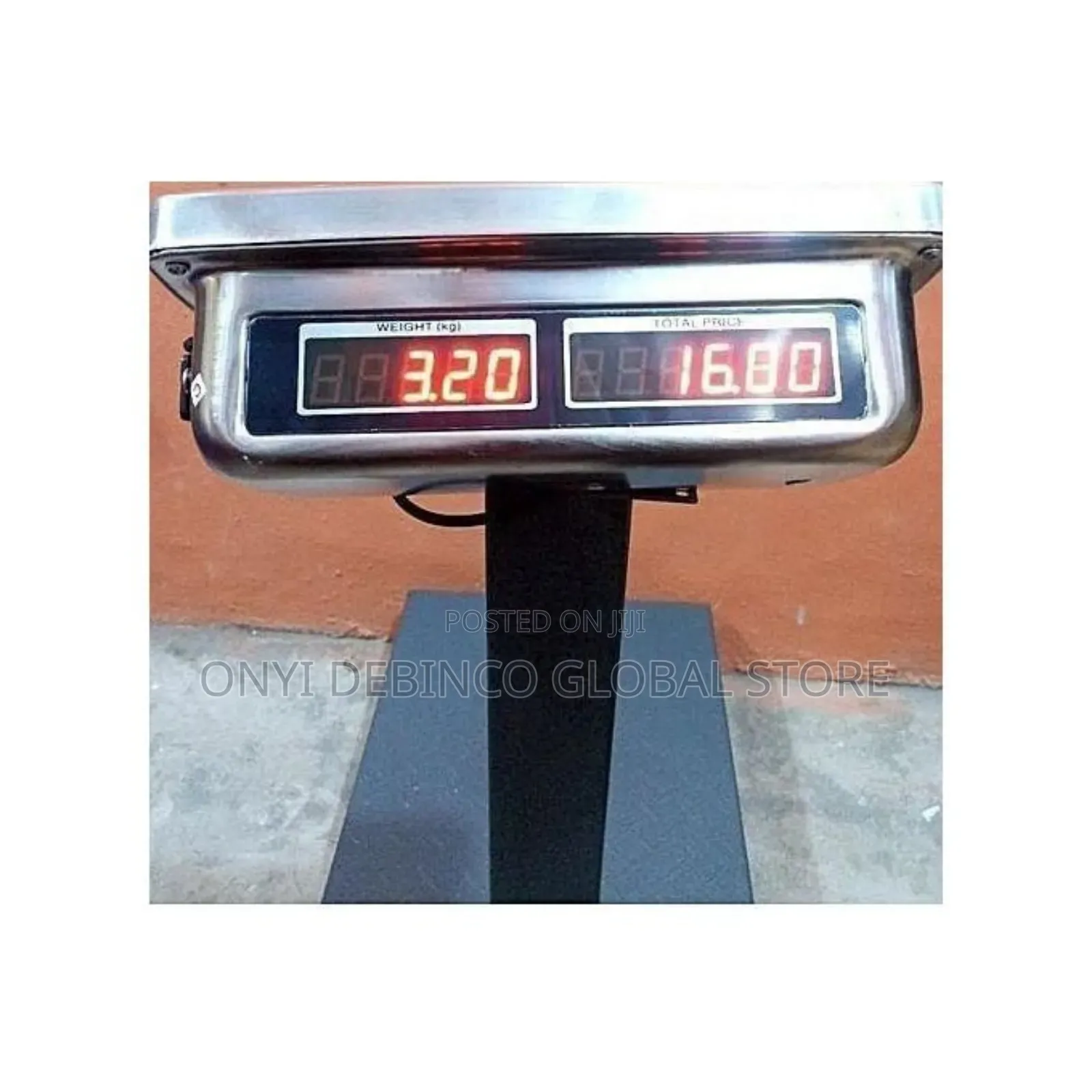 Rechargeable Dual Display Digital Platform Scale 150kg