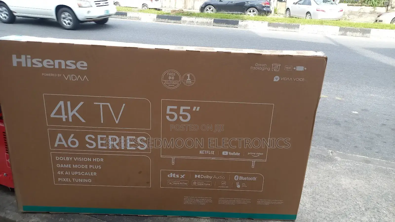Hisense Inverter Smart Television 55in Flamless Body Pure 
