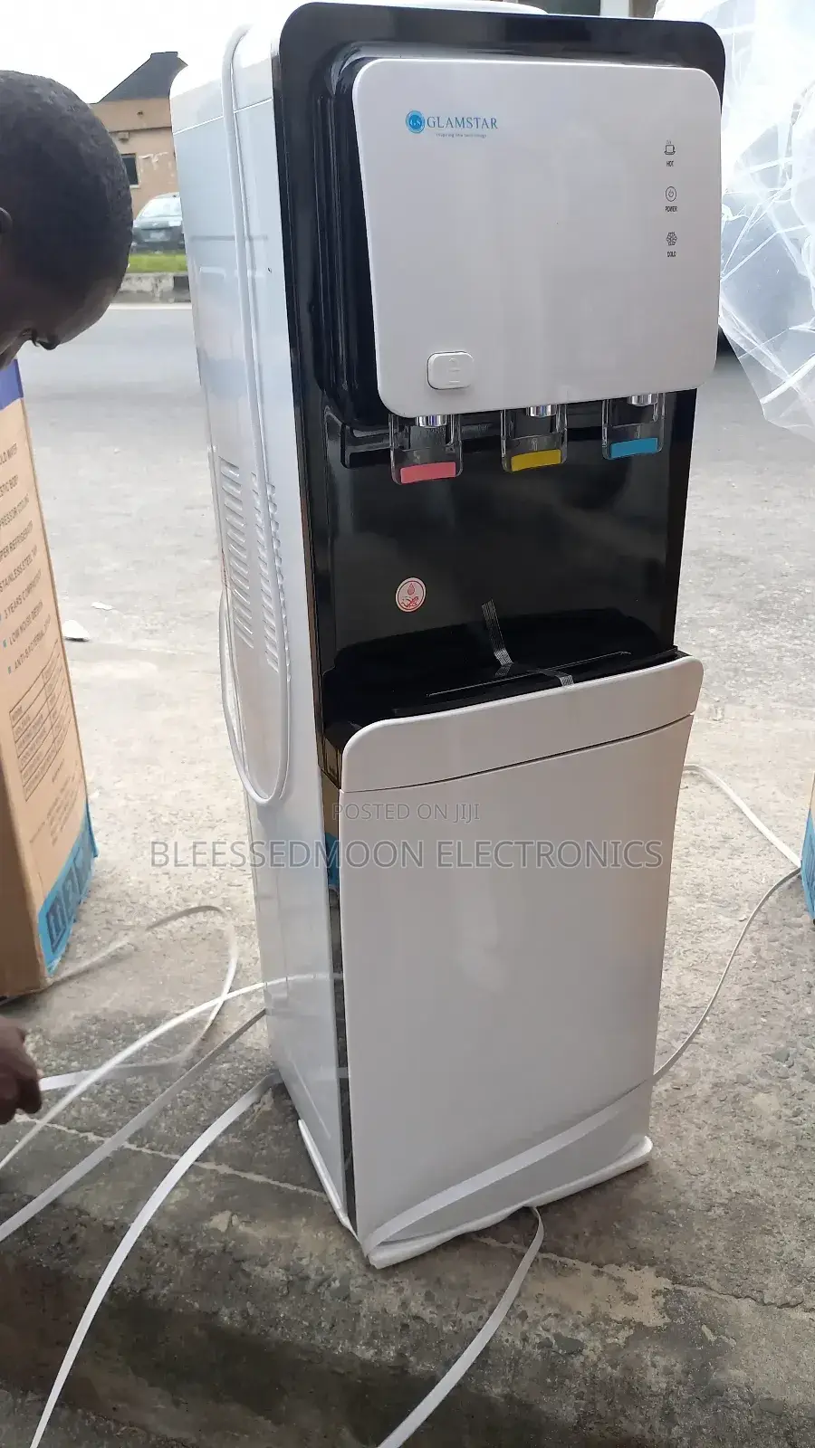 Glamestar Inverter Water Dispenser With Cold Hot and Warm