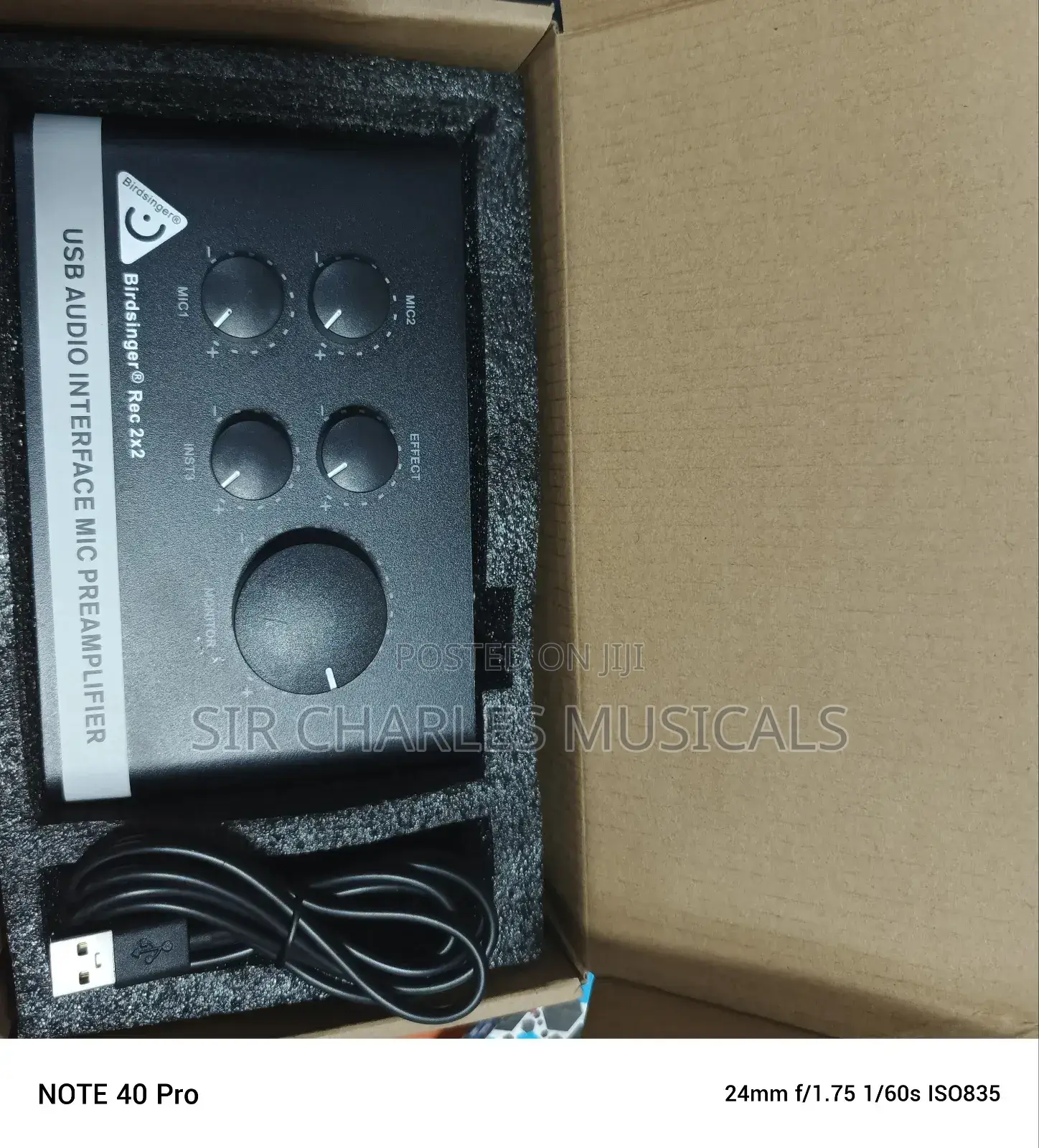 Original Birdsinger 2i2 Sound Card