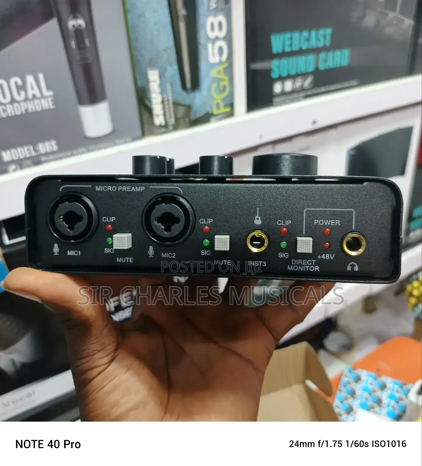 Original Birdsinger 2i2 Sound Card
