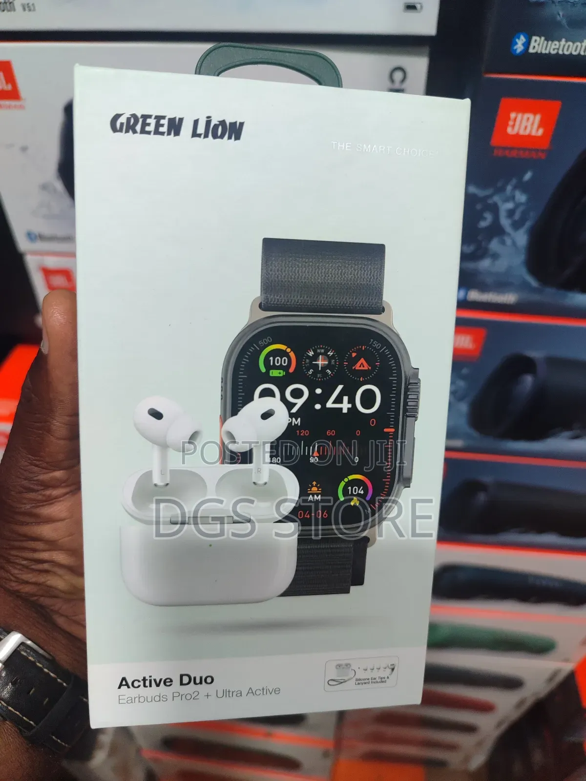 Green Lion Active Duo Earbuds Pro 2+ Ultra Active Watch