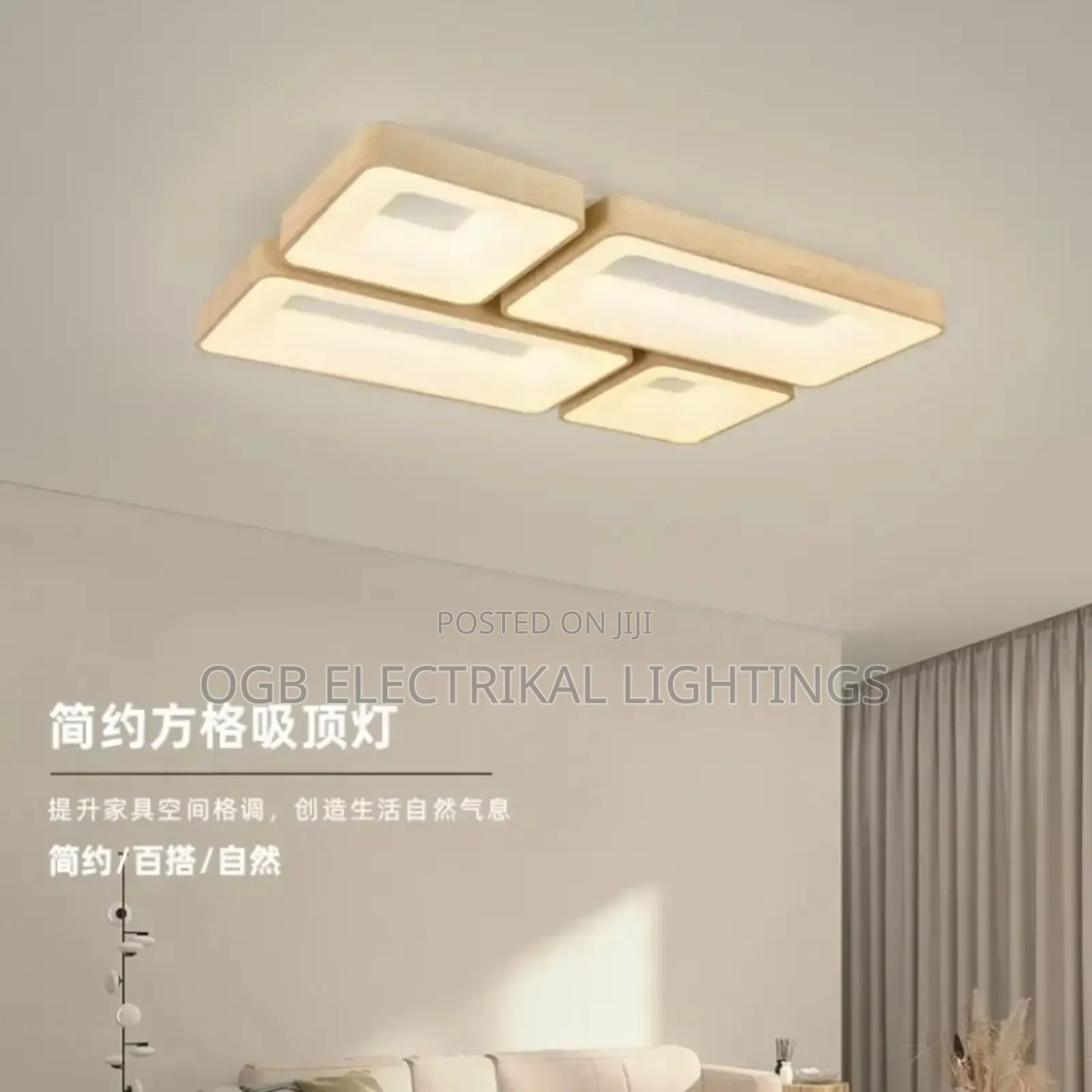 Rectangular Ceiling Flush