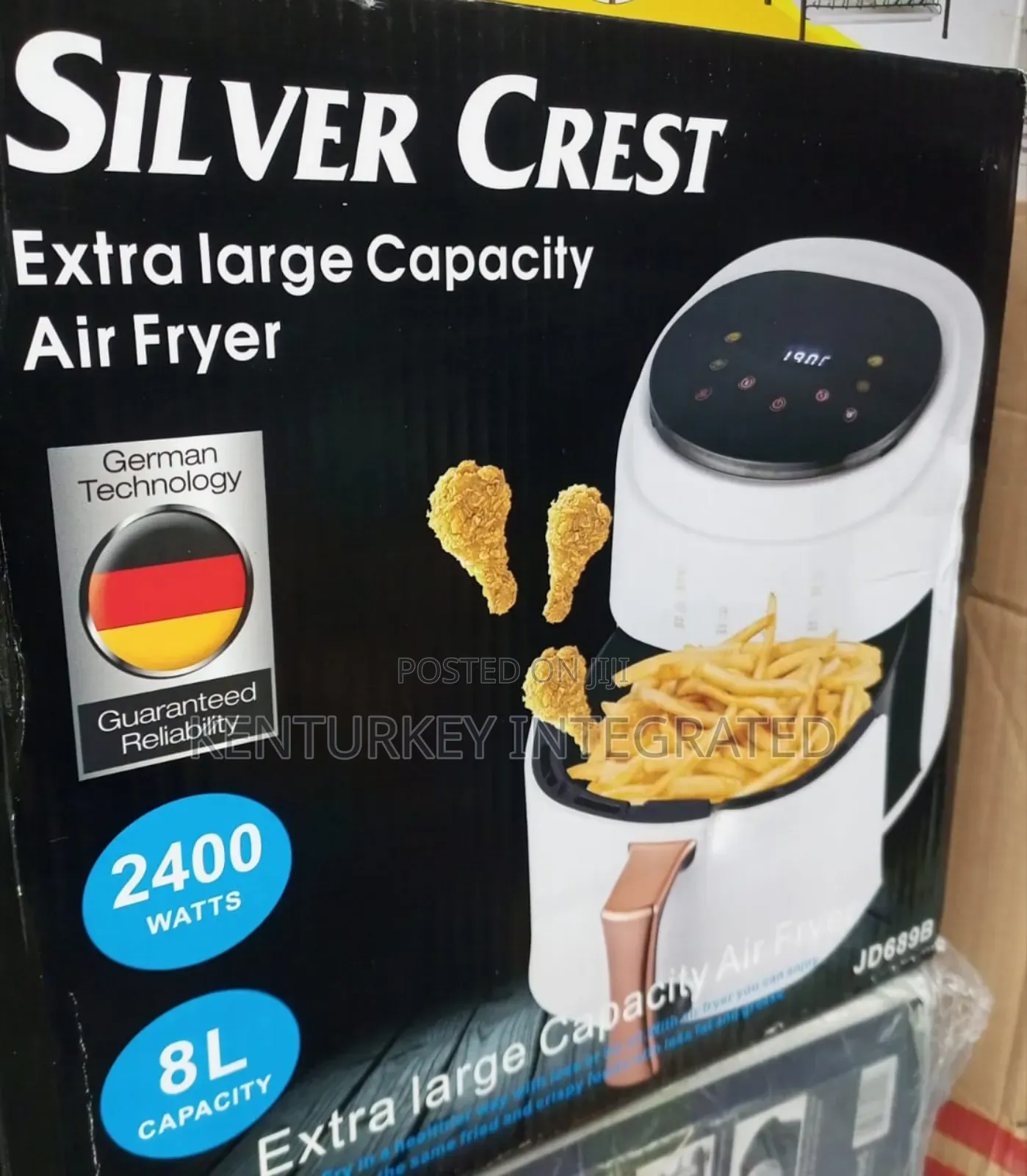 Silver Crest 2400watts 8 Litre Air Fryer