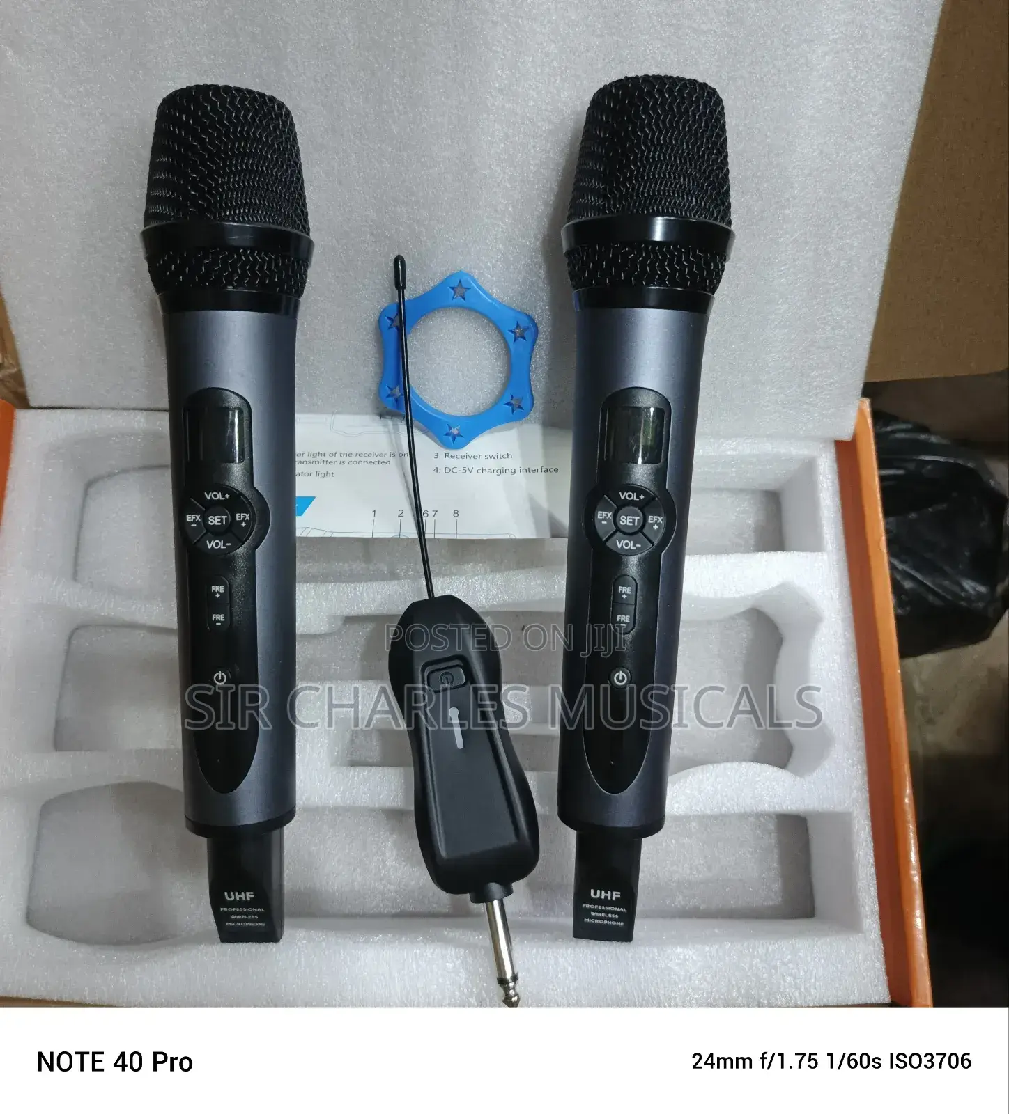 Original U-Phine Professional Wireless Universal Microphone